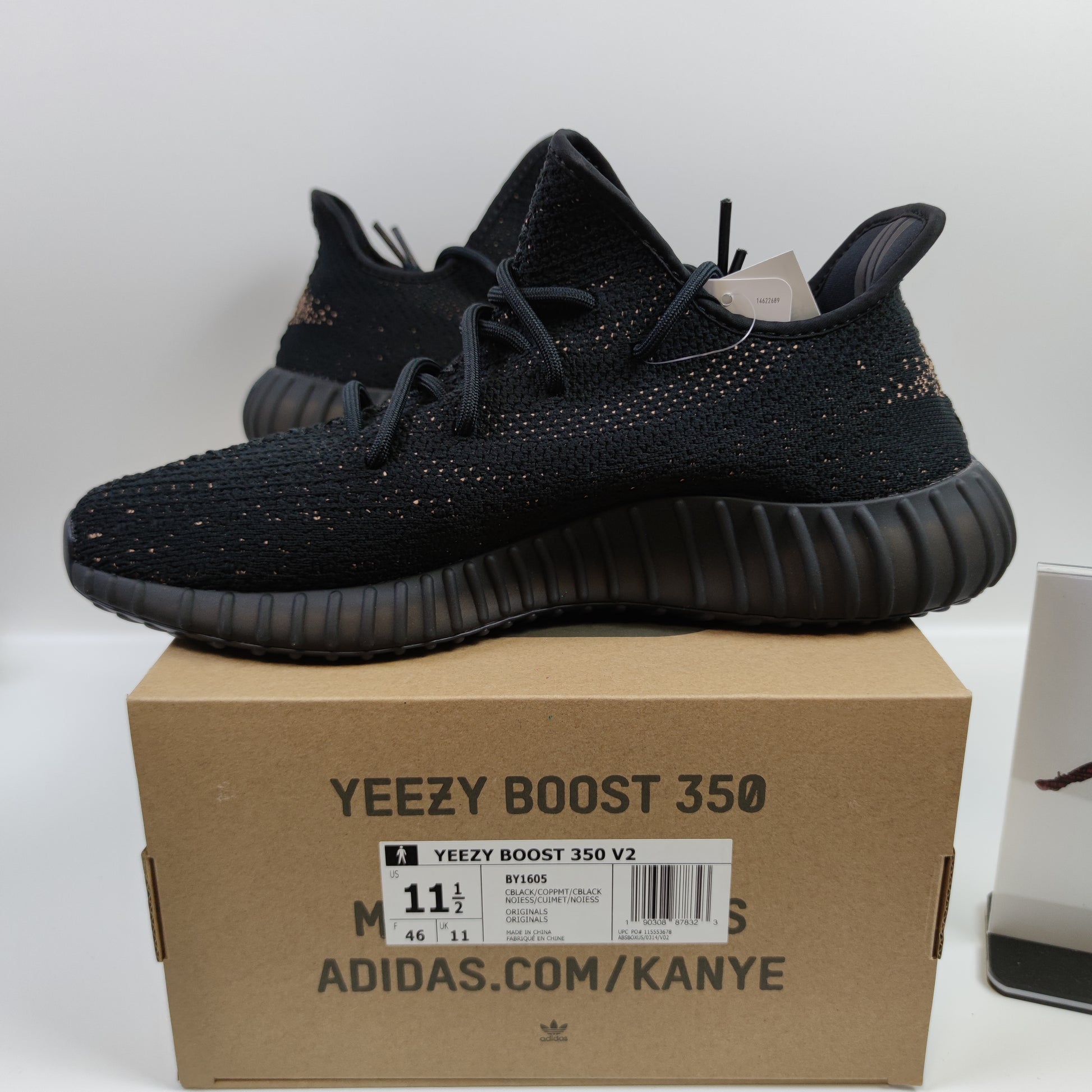 Adidas Originals Yeezy Boost 350 V2 "Core Black Copper" BY1605 - Fashion Sneaker1818