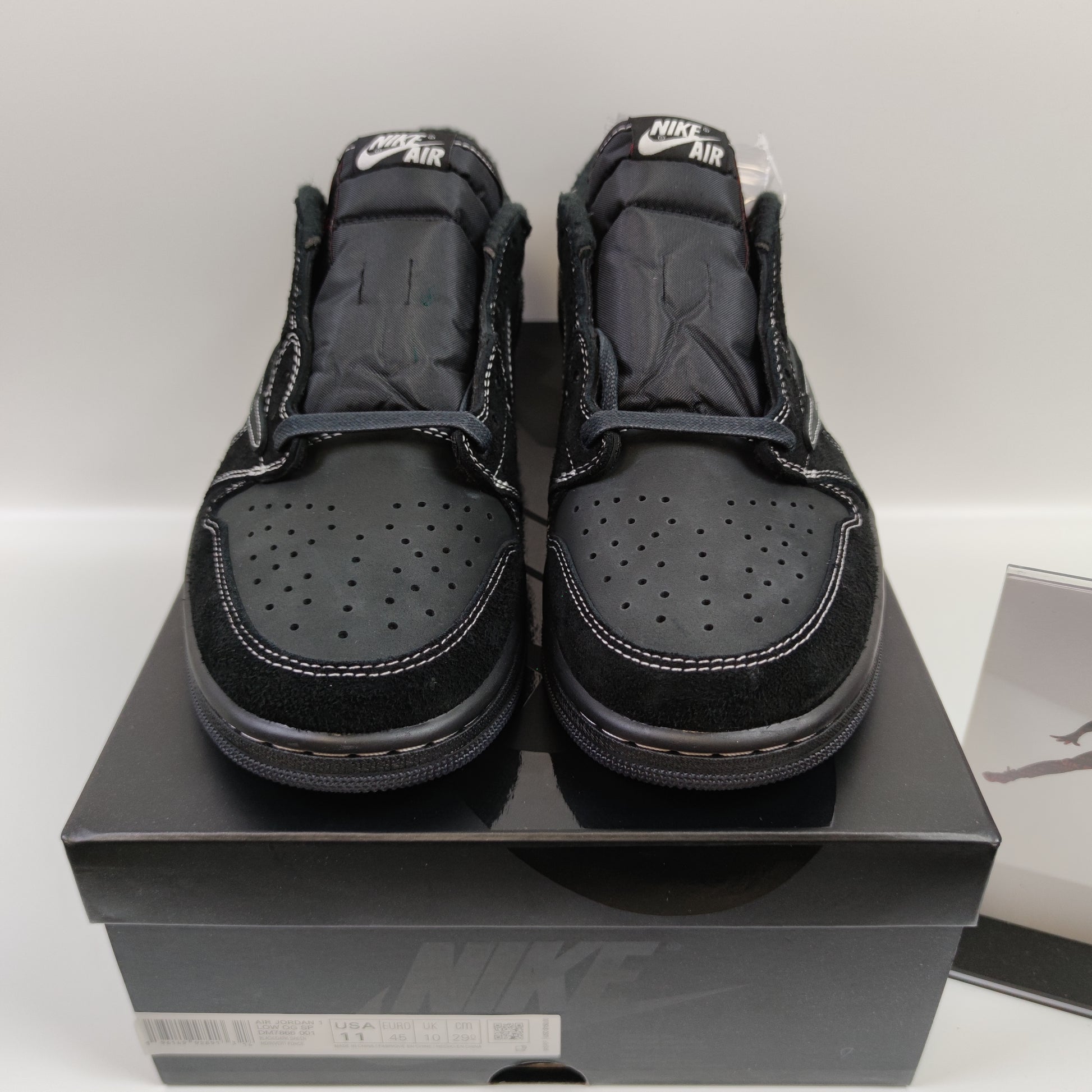 Travis Scott x Air Jordan 1 Low OG "Black/Phantom" DM7866-001 - Fashion Sneaker1818