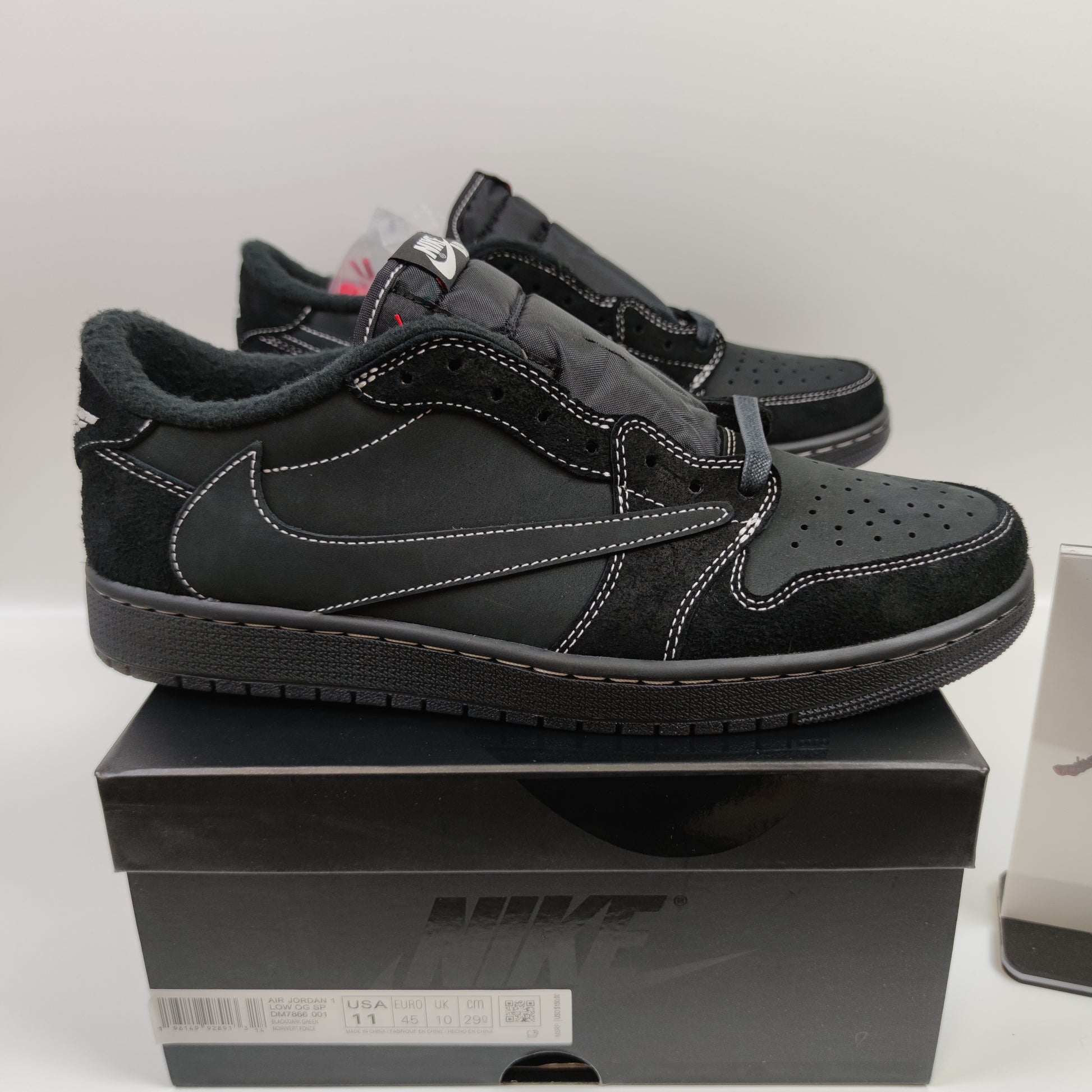 Travis Scott x Air Jordan 1 Low OG "Black/Phantom" DM7866-001 - Fashion Sneaker1818