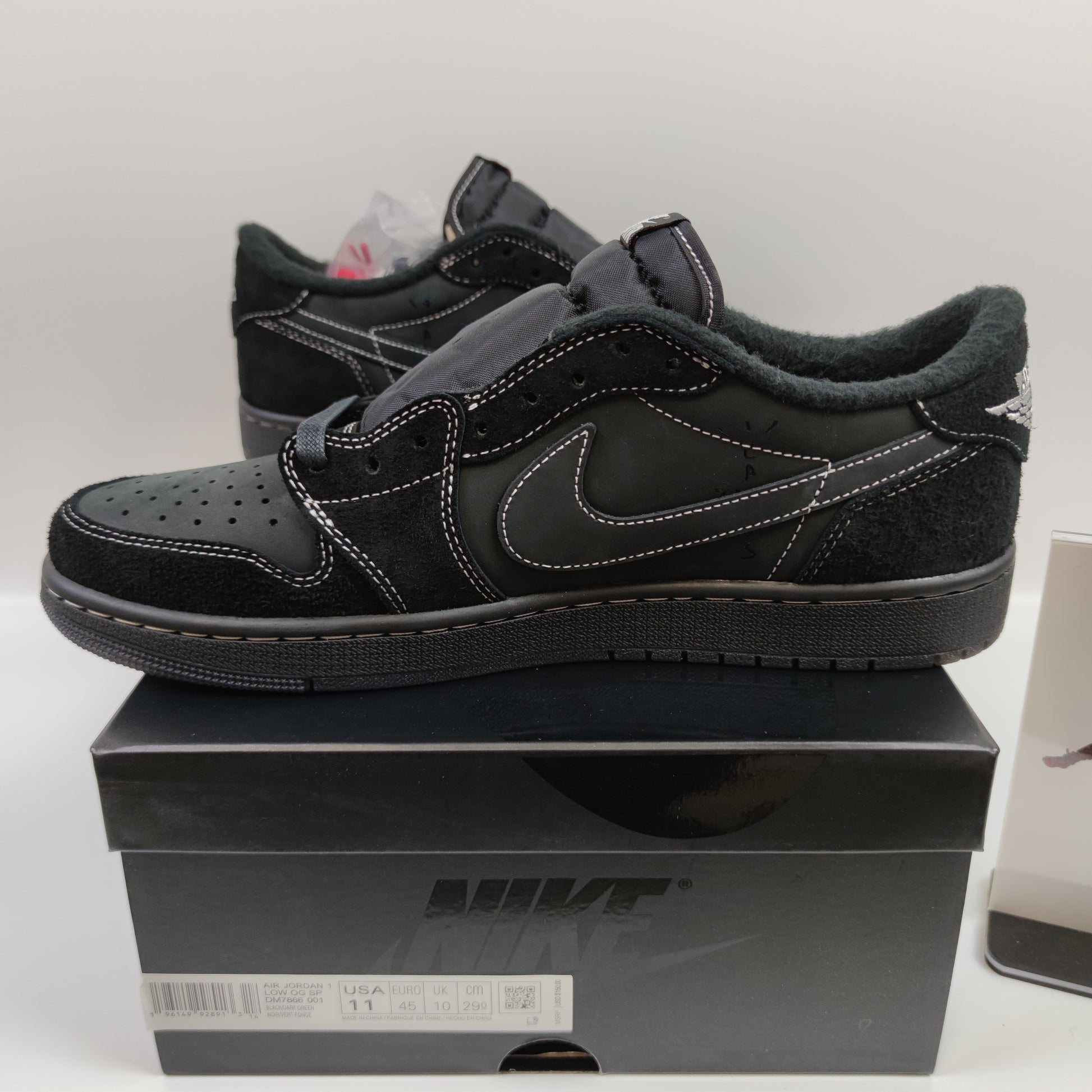 Travis Scott x Air Jordan 1 Low OG "Black/Phantom" DM7866-001 - Fashion Sneaker1818