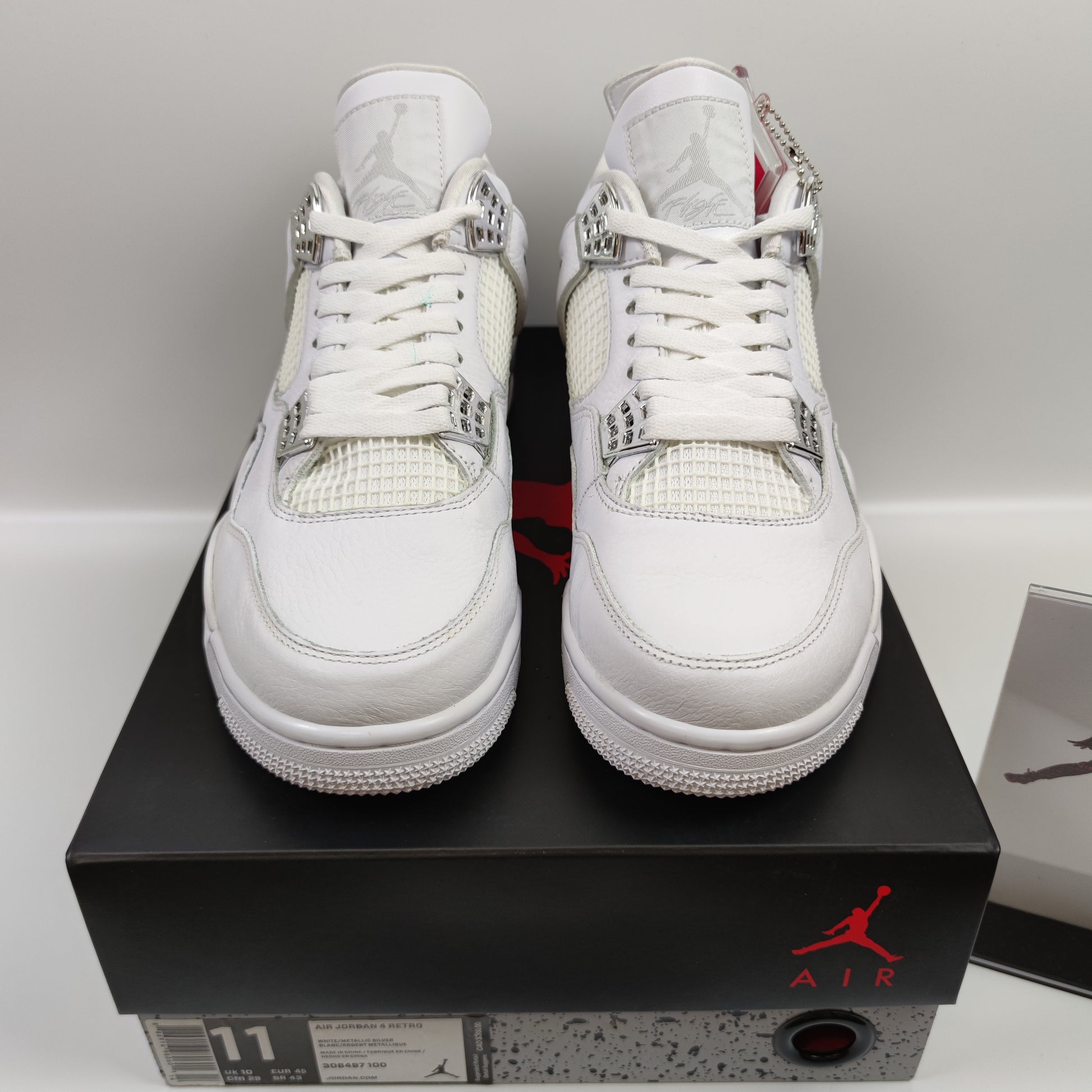 Air Jordan 4 Retro Pure Money 308497-100 - Fashion Sneaker1818