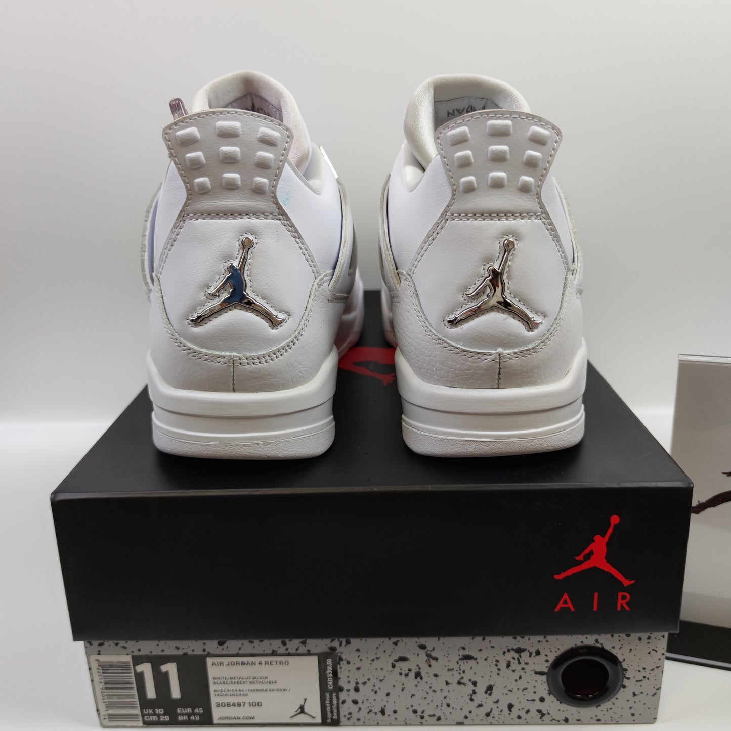 Air Jordan 4 Retro Pure Money 308497-100 - Fashion Sneaker1818