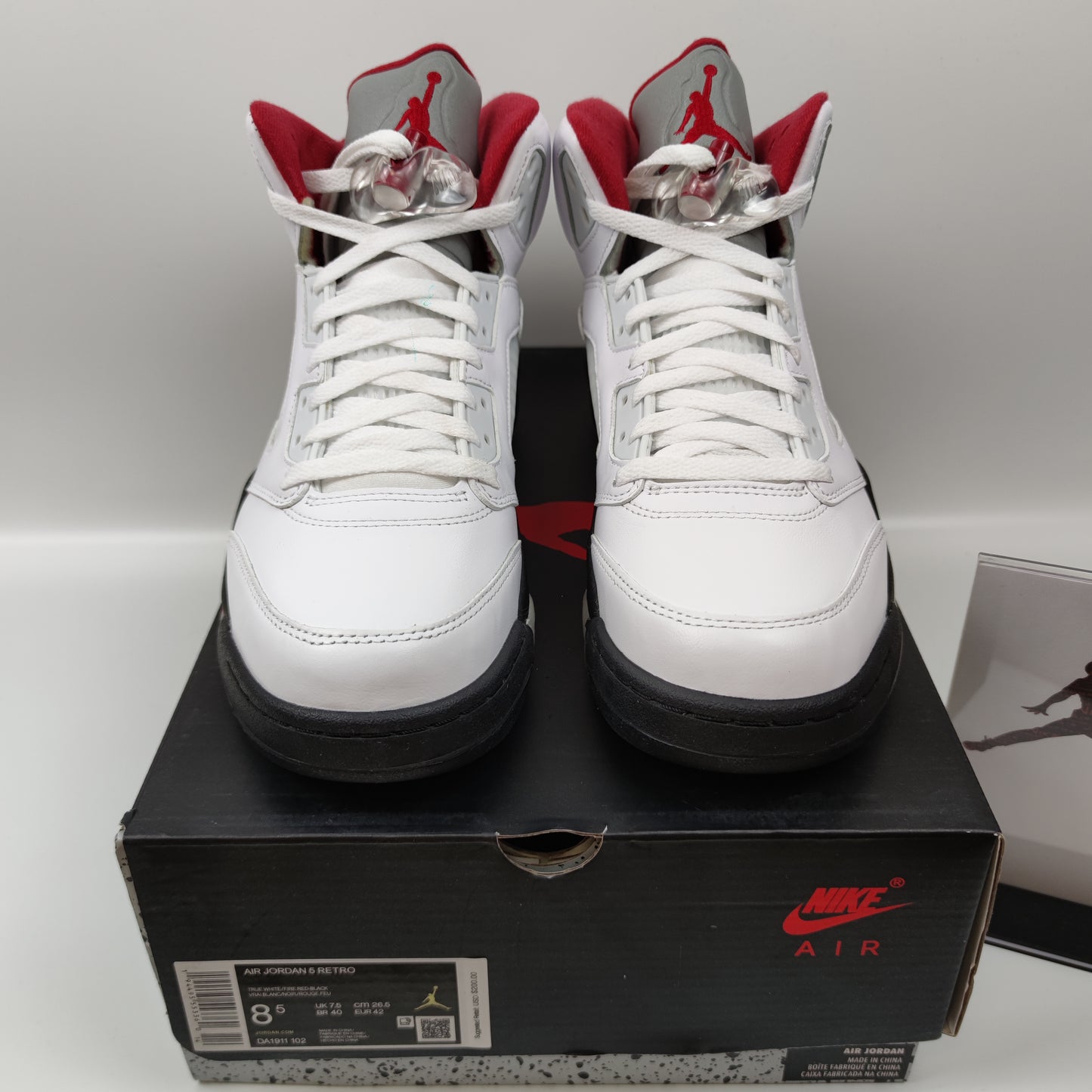 Air Jordan 5 Retro "Fire Red" DA1911-102 - Fashion Sneaker1818