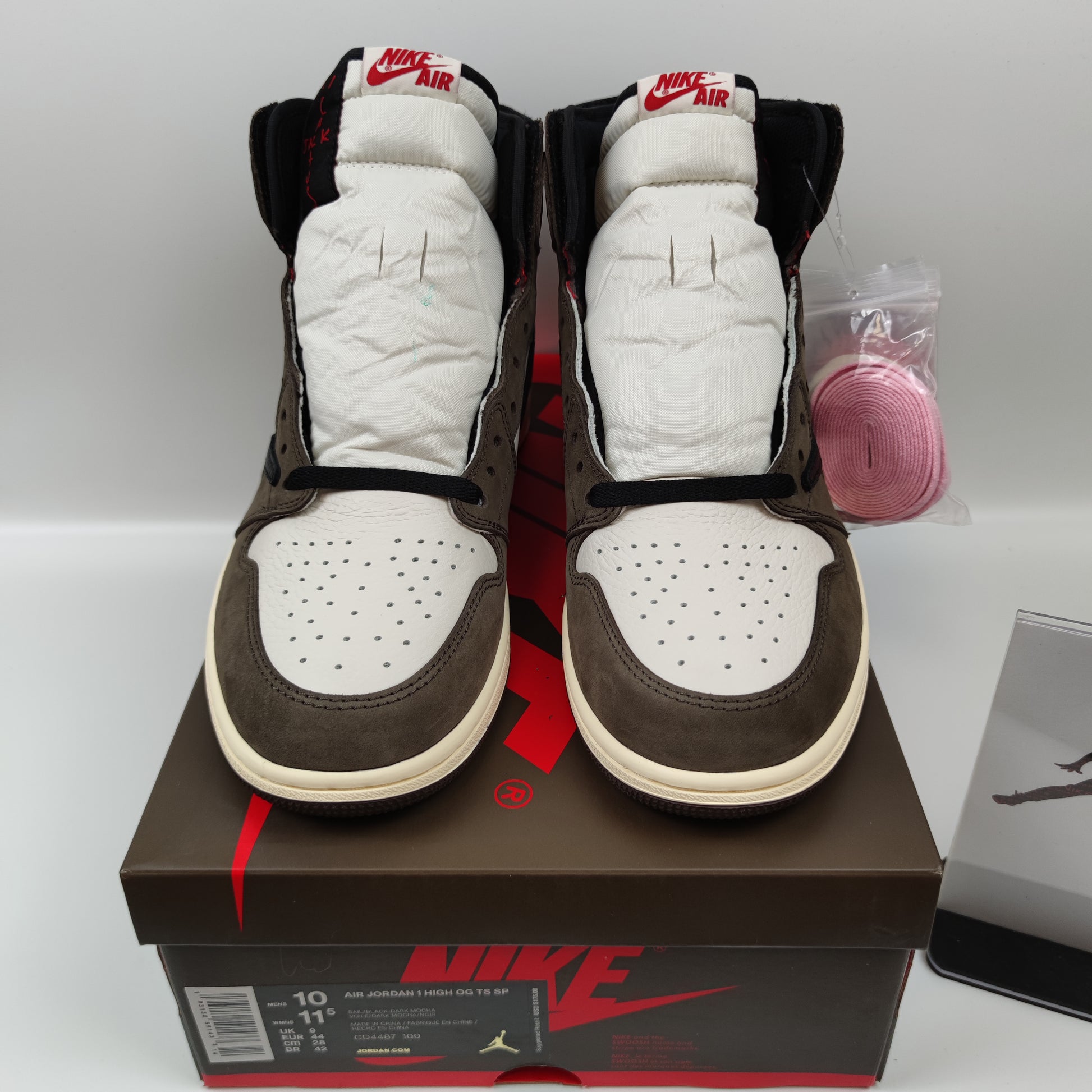 Travis Scott x Air Jordan 1 High OG TS SP CD4487-100 - Fashion Sneaker1818