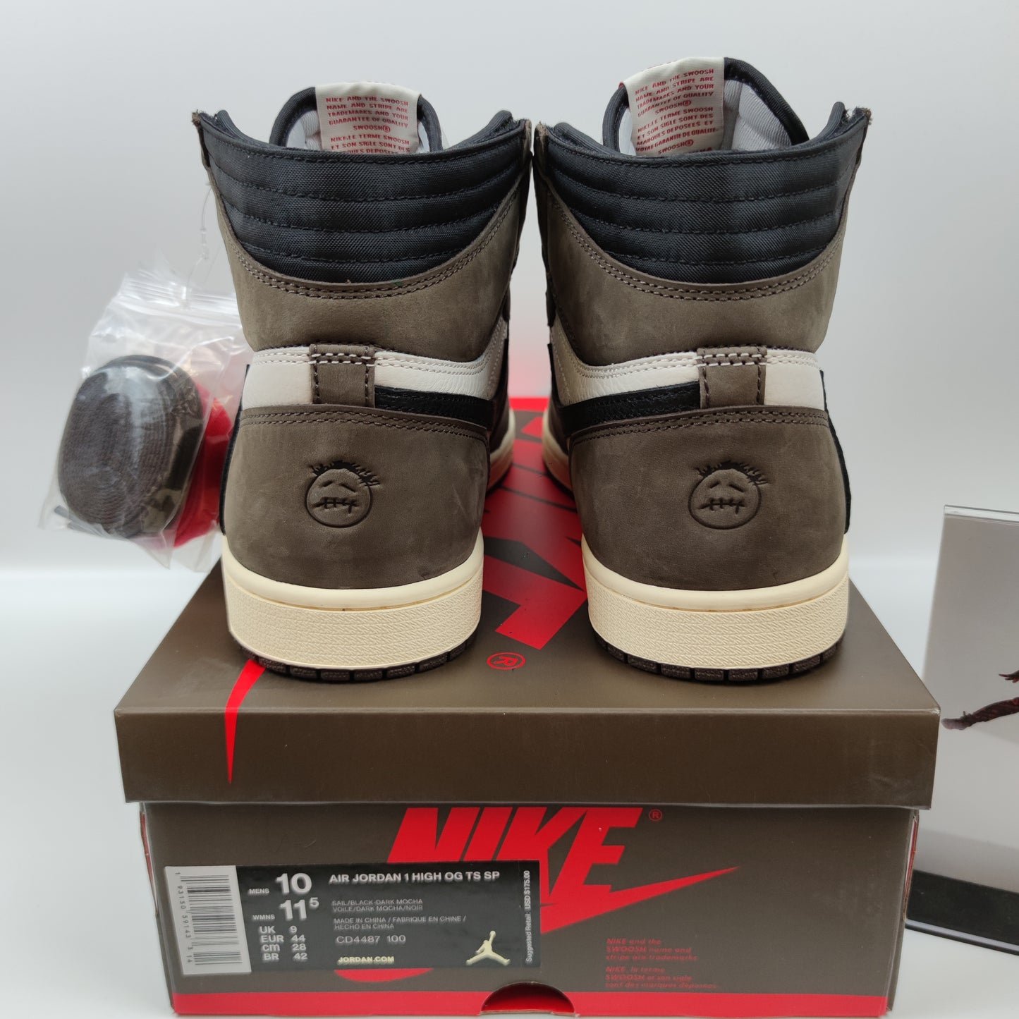 Travis Scott x Air Jordan 1 High OG TS SP CD4487-100 - Fashion Sneaker1818