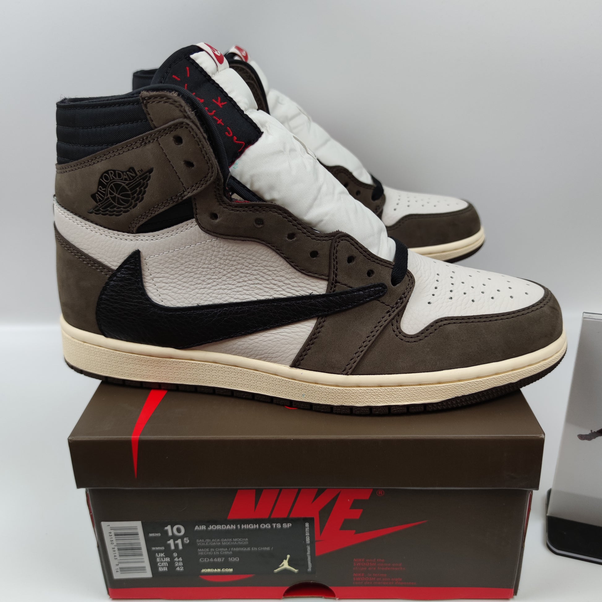 Travis Scott x Air Jordan 1 High OG TS SP CD4487-100 - Fashion Sneaker1818