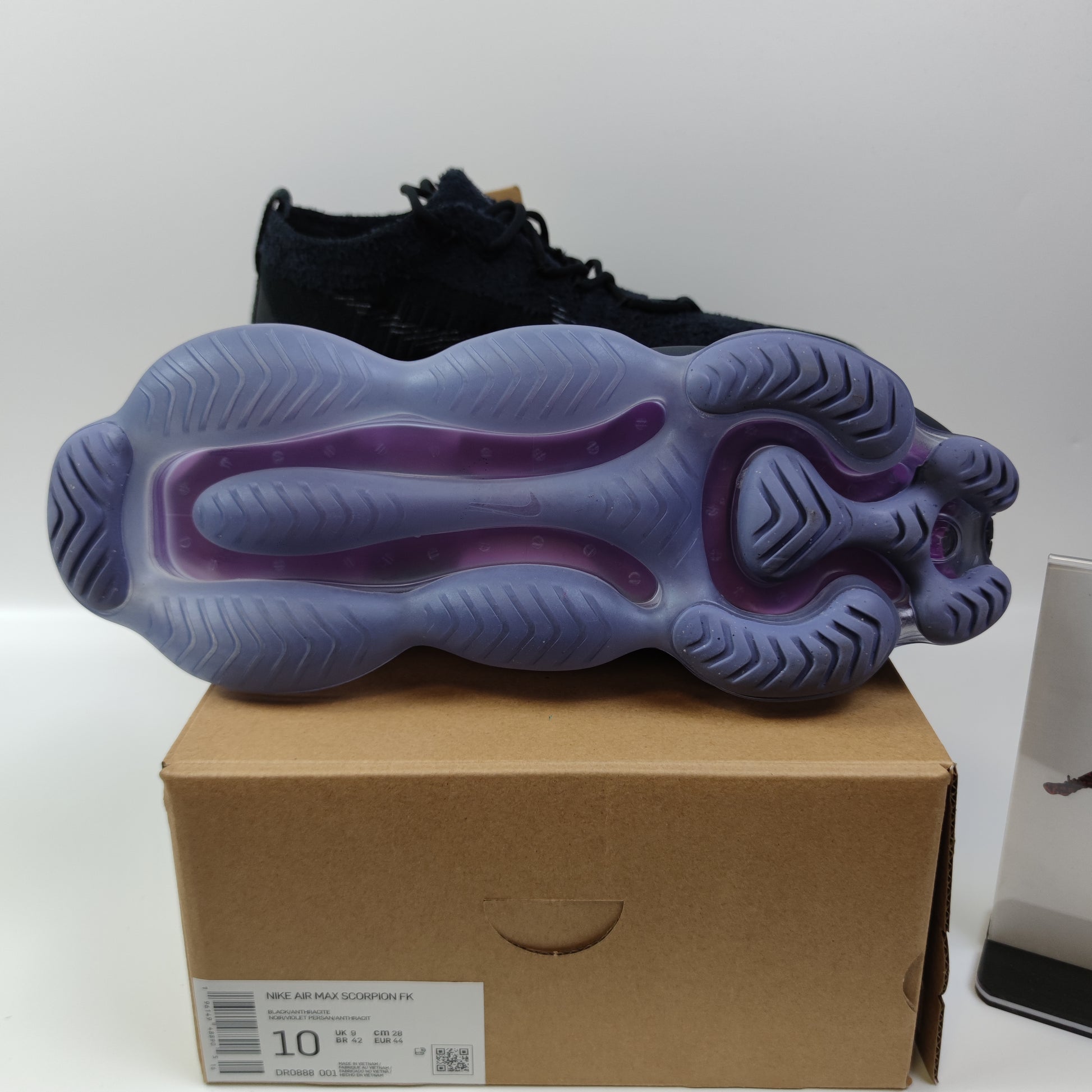 Nike Air Max Scorpion FK "Black and Persian Violet" DR0888-001 - Fashion Sneaker1818