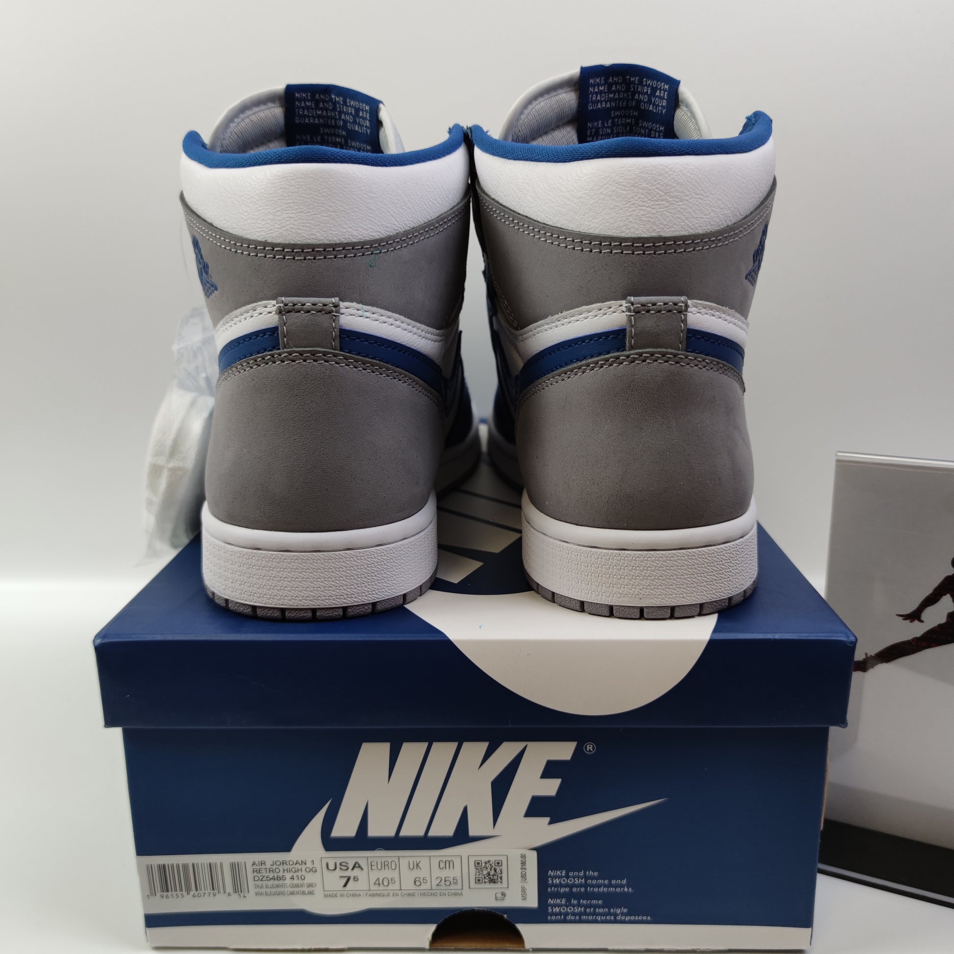 Air Jordan 1 High OG "True Blue" DZ5485-410 - Fashion Sneaker1818