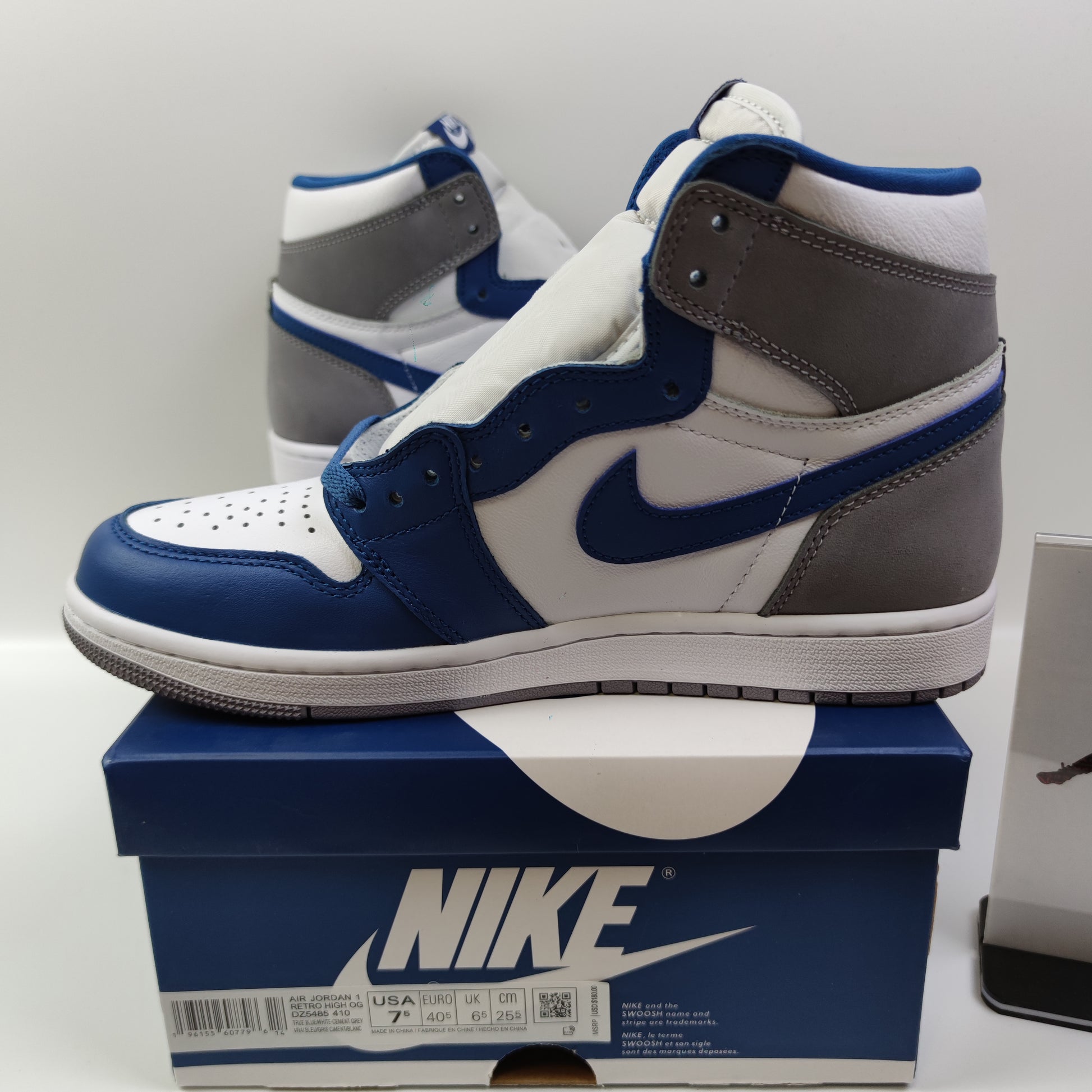Air Jordan 1 High OG "True Blue" DZ5485-410 - Fashion Sneaker1818