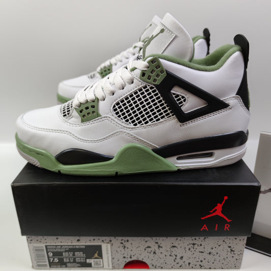 Air Jordan 4 "Oil Green" AQ9129-103 - Fashion Sneaker1818
