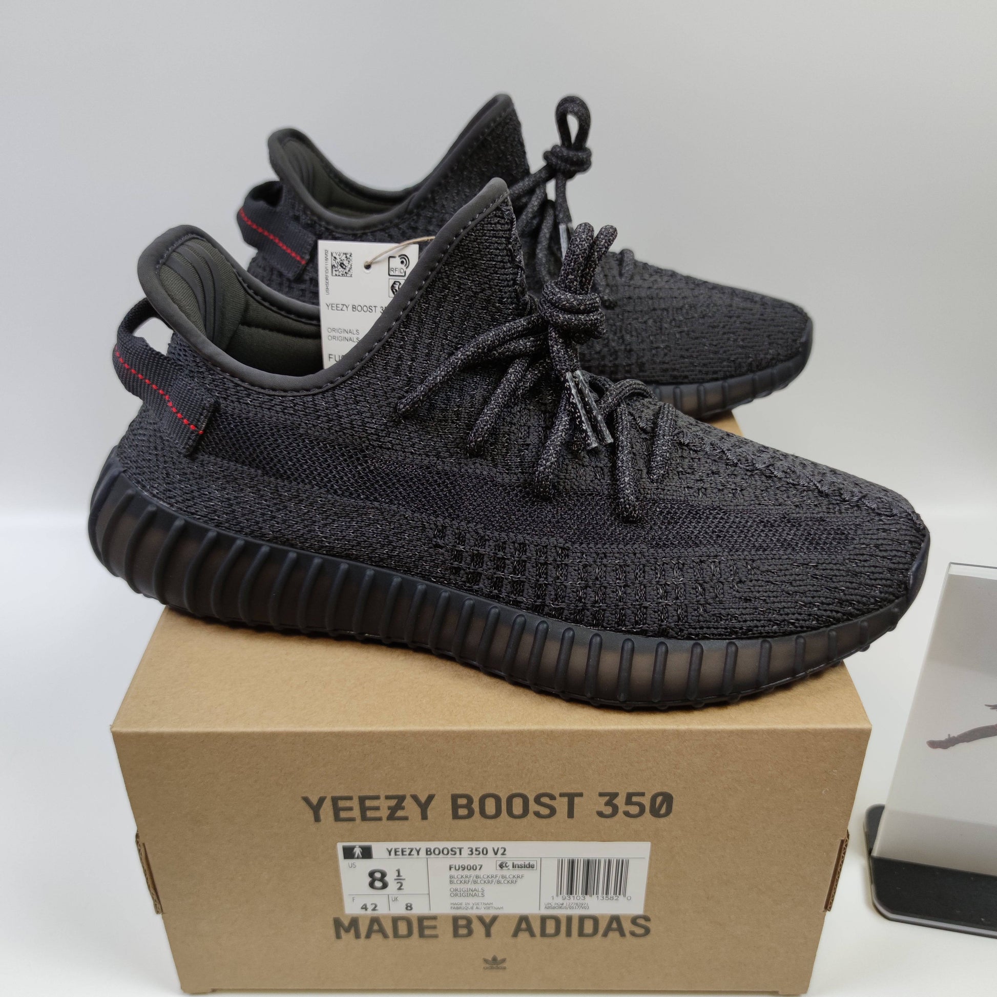 Adidas Originals Yeezy Boost 350 V2 Black FU9007 - Fashion Sneaker1818