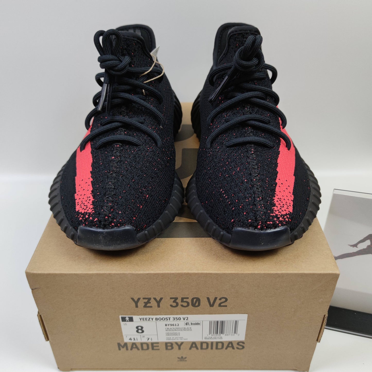 Adidas Originals Yeezy Boost 350 V2 Core Black Red BY9612-2022 - Fashion Sneaker1818