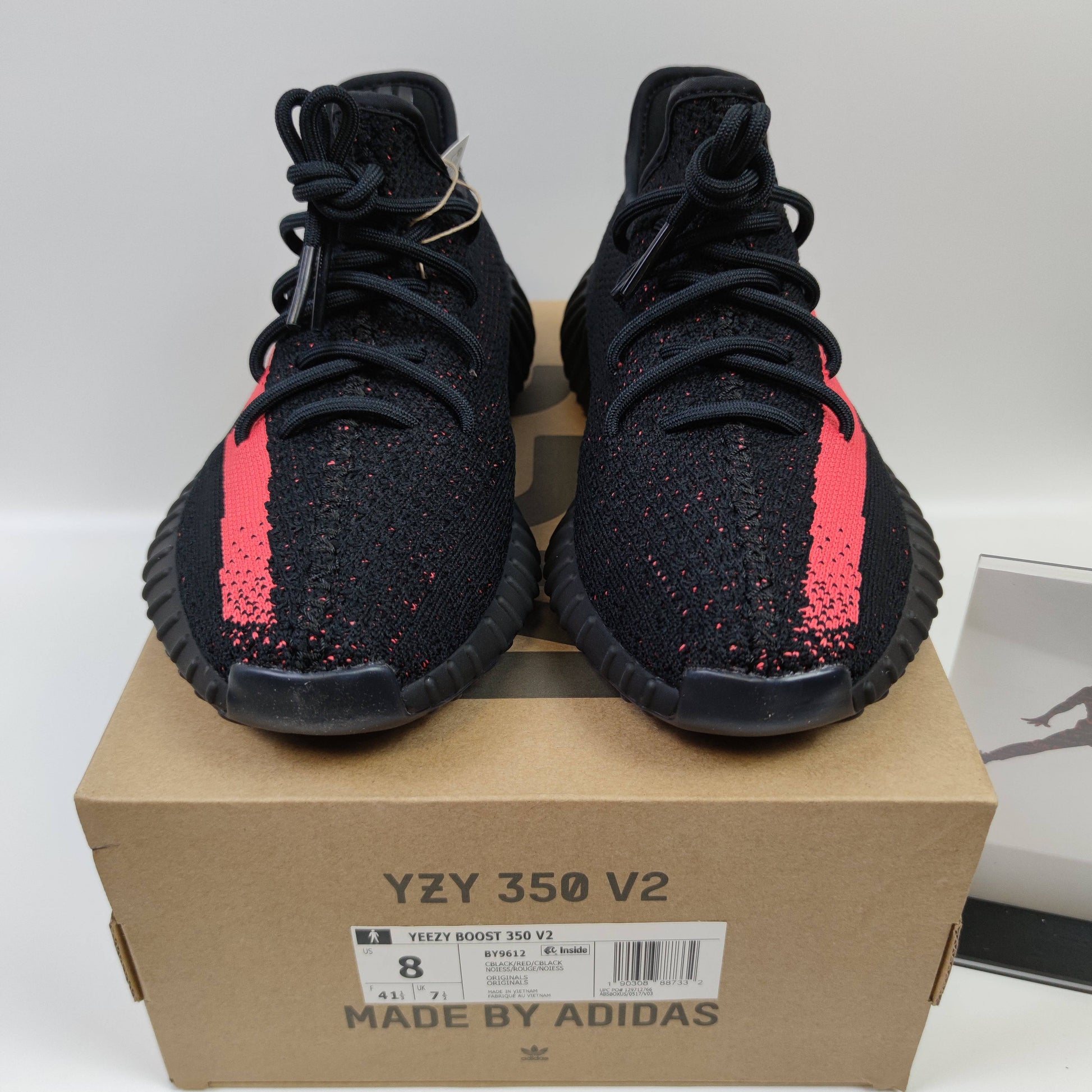 Adidas Originals Yeezy Boost 350 V2 Core Black Red BY9612-2022 - Fashion Sneaker1818