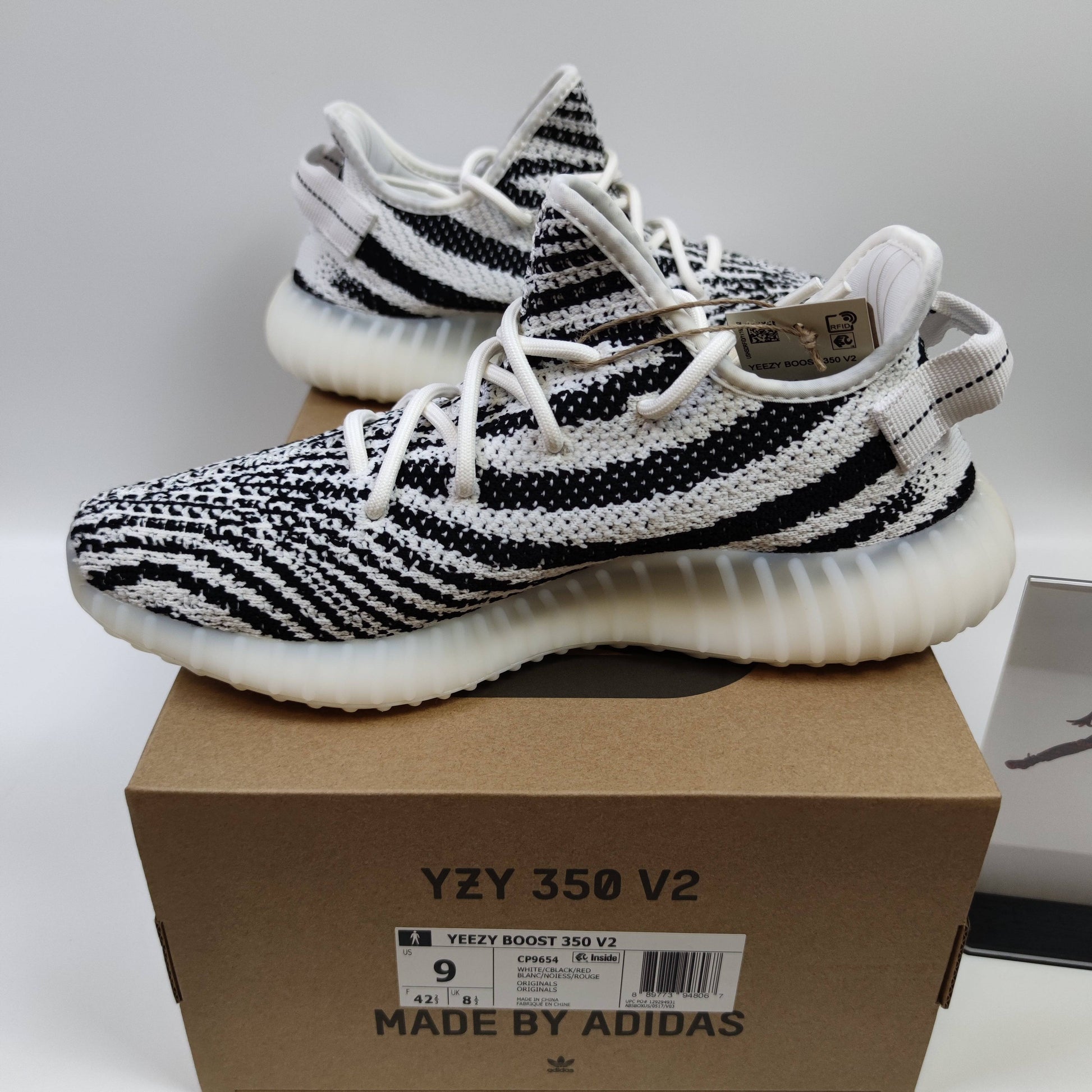 Adidas Originals Yeezy Boost 350 V2 "Zebra" CP9654-2022 - Fashion Sneaker1818