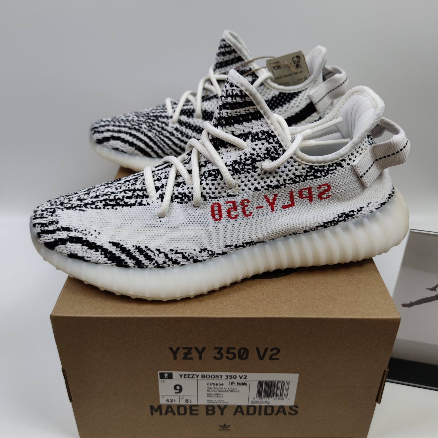 Adidas Originals Yeezy Boost 350 V2 "Zebra" CP9654-2022 - Fashion Sneaker1818