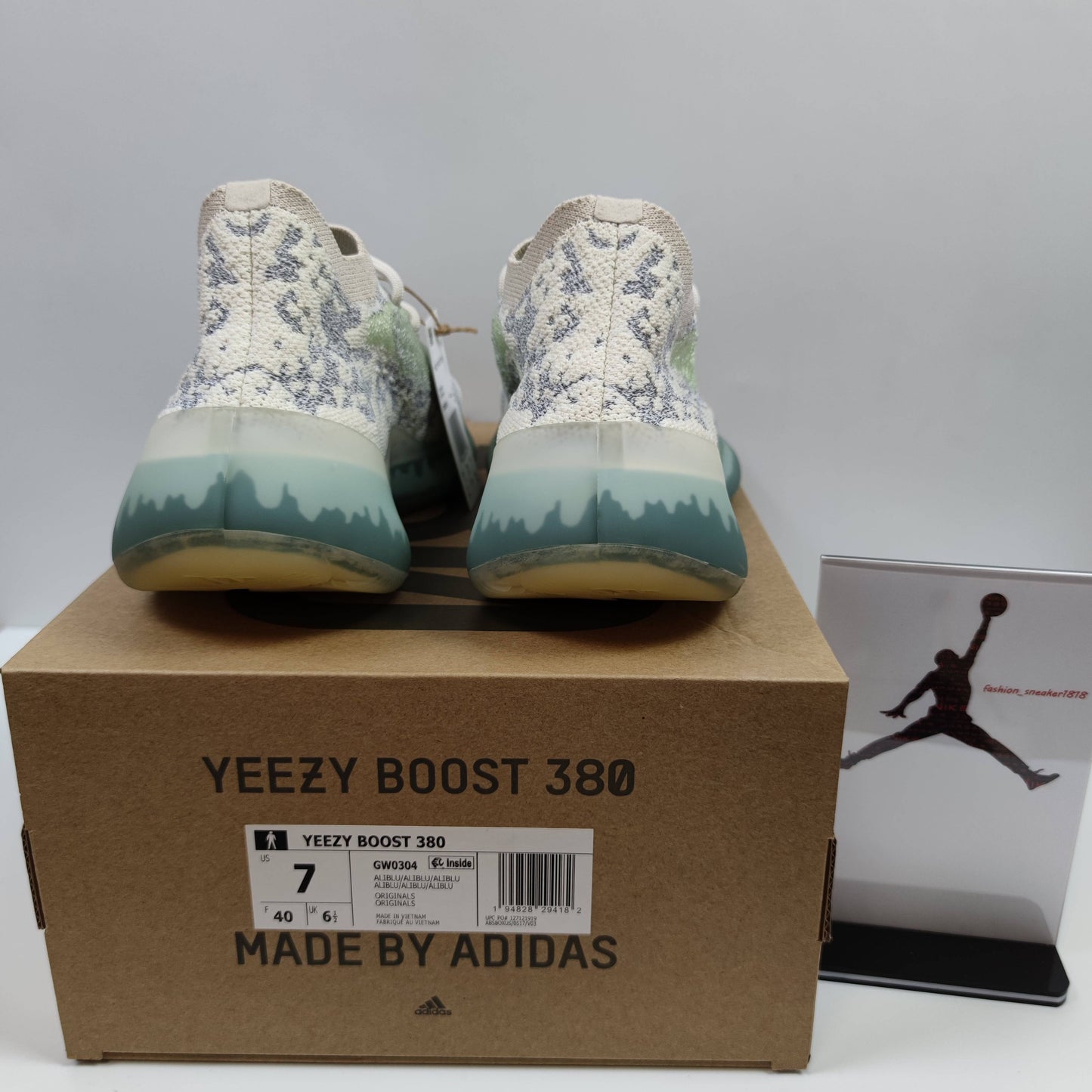 Adidas Originals Yeezy Boost 380 "Alien Blue" GW0304 - Fashion Sneaker1818