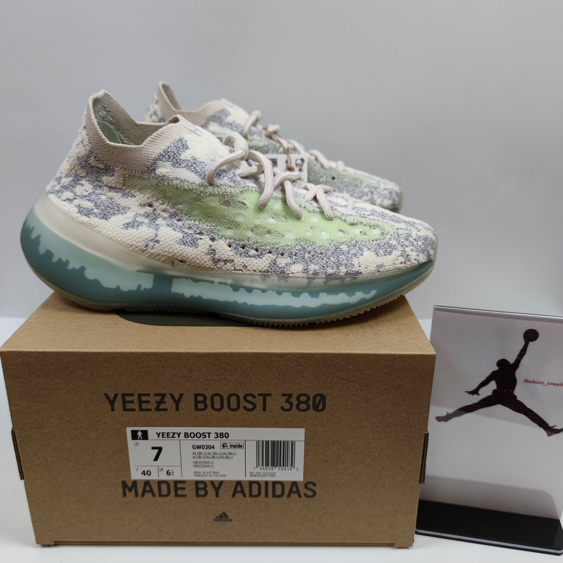 Adidas Originals Yeezy Boost 380 "Alien Blue" GW0304 - Fashion Sneaker1818