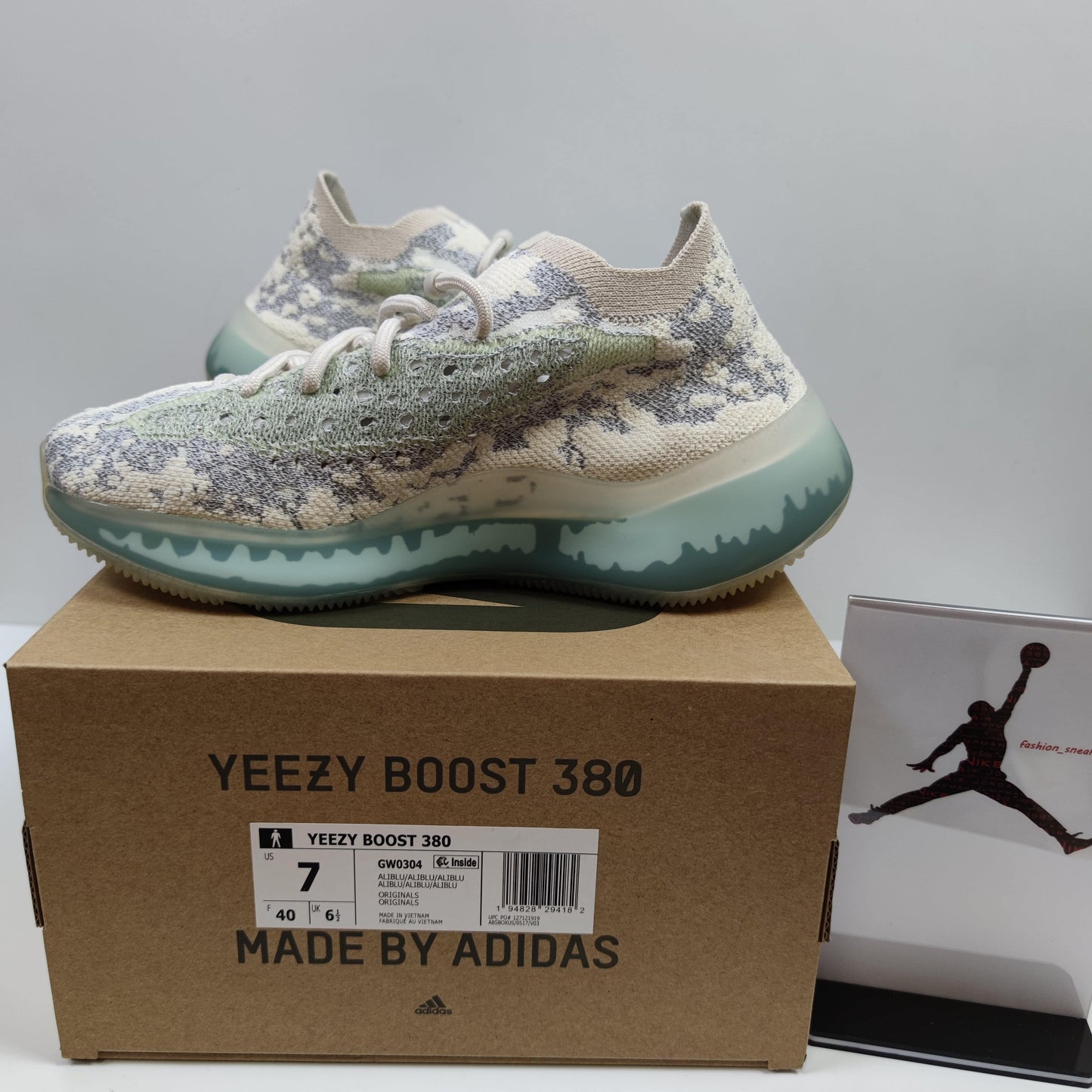 Adidas Originals Yeezy Boost 380 "Alien Blue" GW0304 - Fashion Sneaker1818