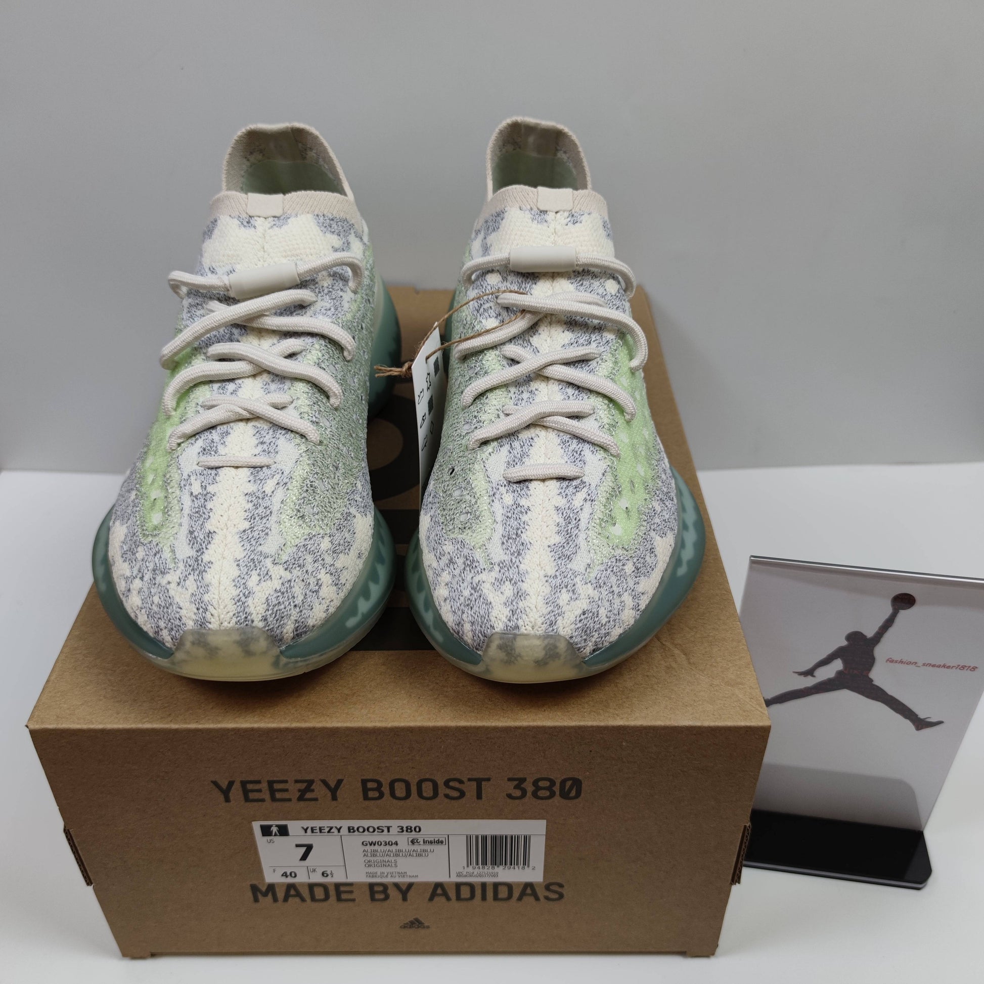 Adidas Originals Yeezy Boost 380 "Alien Blue" GW0304 - Fashion Sneaker1818