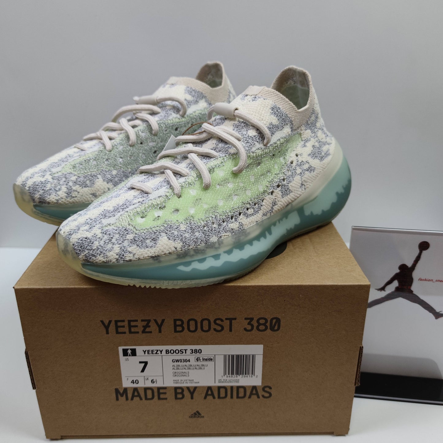 Adidas Originals Yeezy Boost 380 "Alien Blue" GW0304 - Fashion Sneaker1818