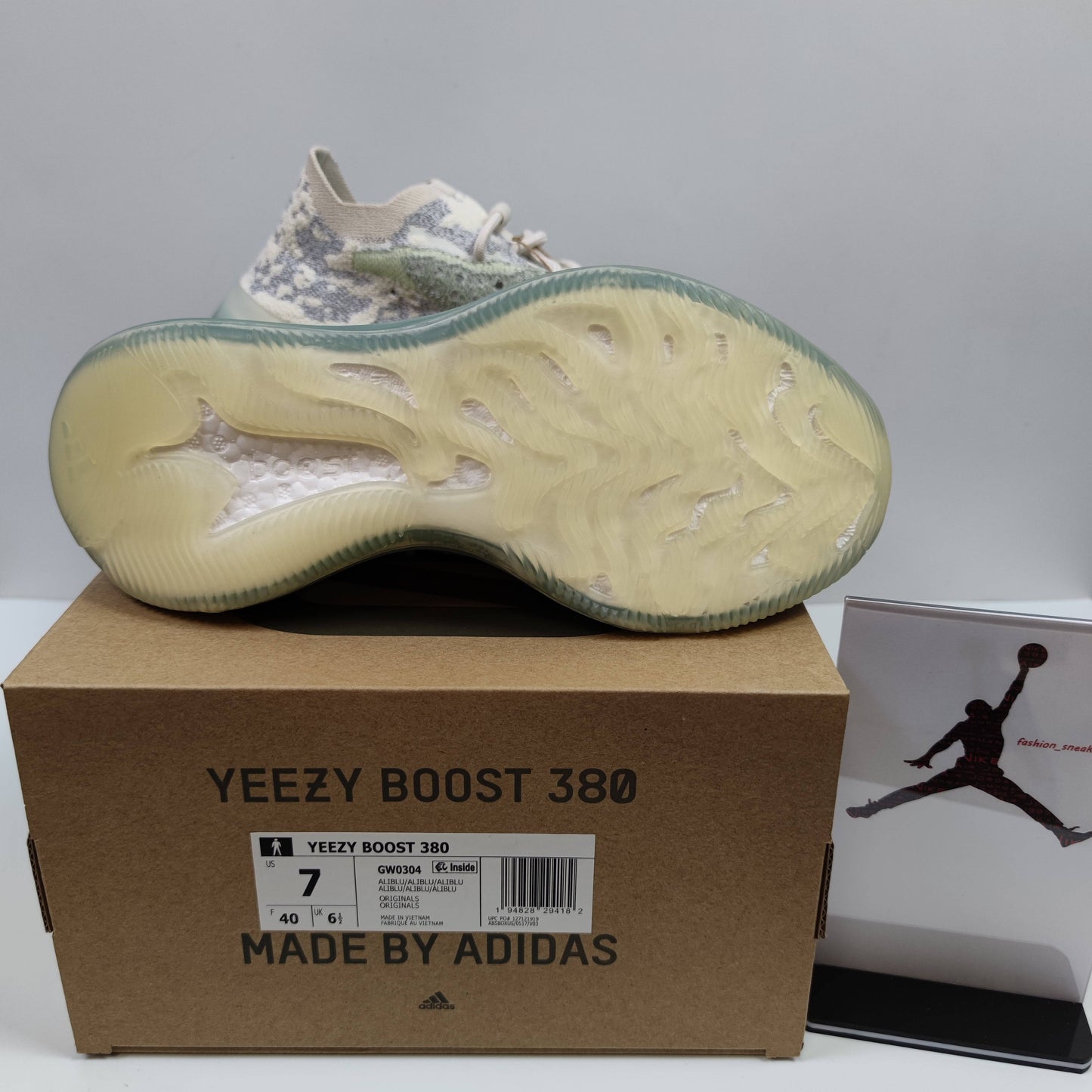 Adidas Originals Yeezy Boost 380 "Alien Blue" GW0304 - Fashion Sneaker1818