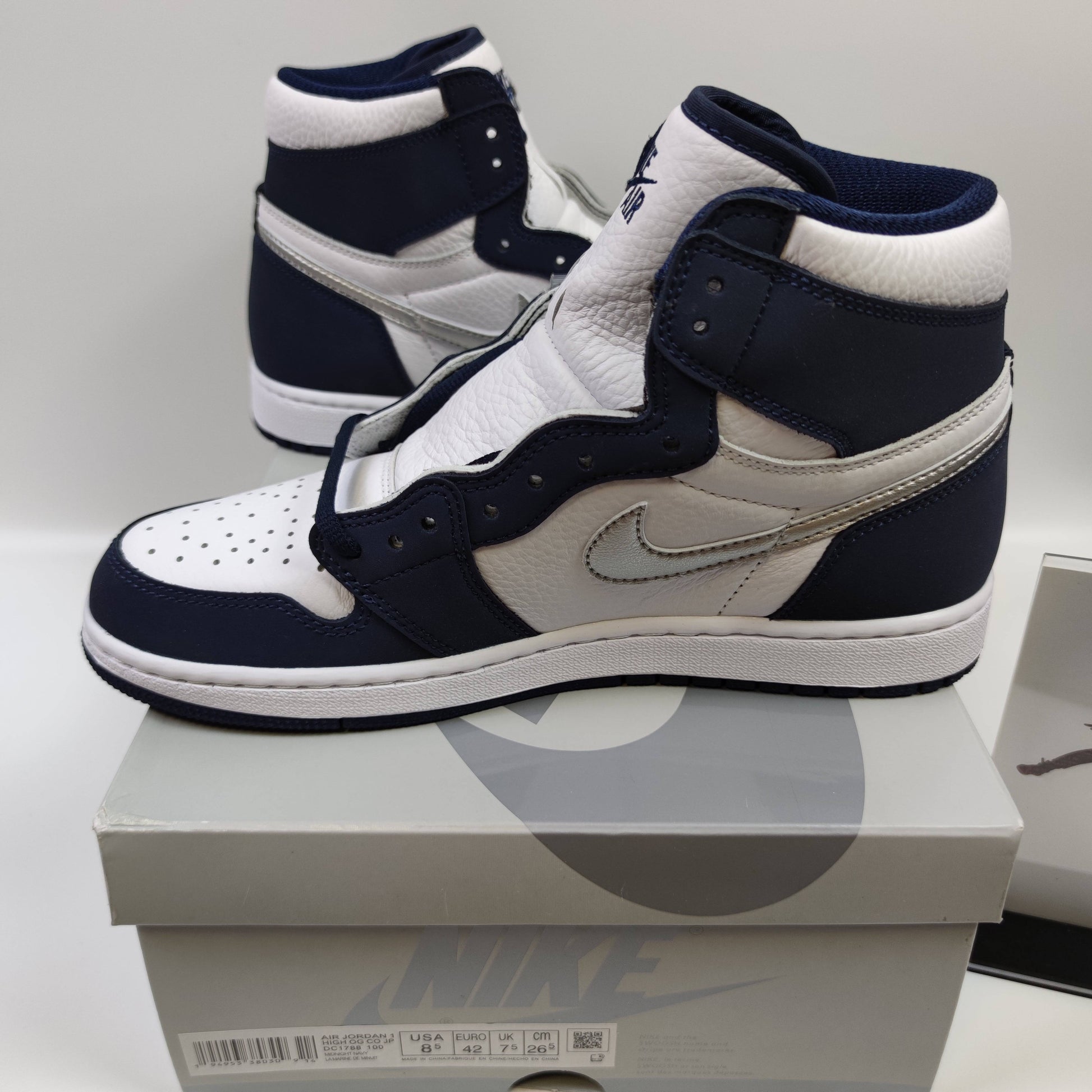 Air Jordan 1 High OG CO JP "Midnight Navy" DC1788-100 - Fashion Sneaker1818