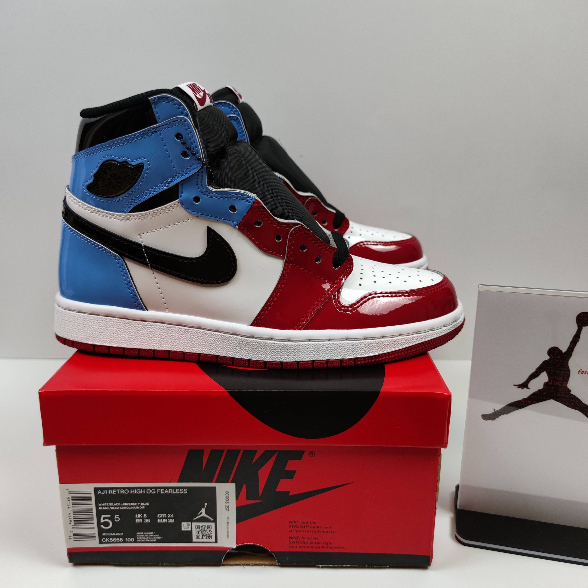 Air Jordan 1 Retro High OG Fearless UNC Chicago CK5666-100 - Fashion Sneaker1818