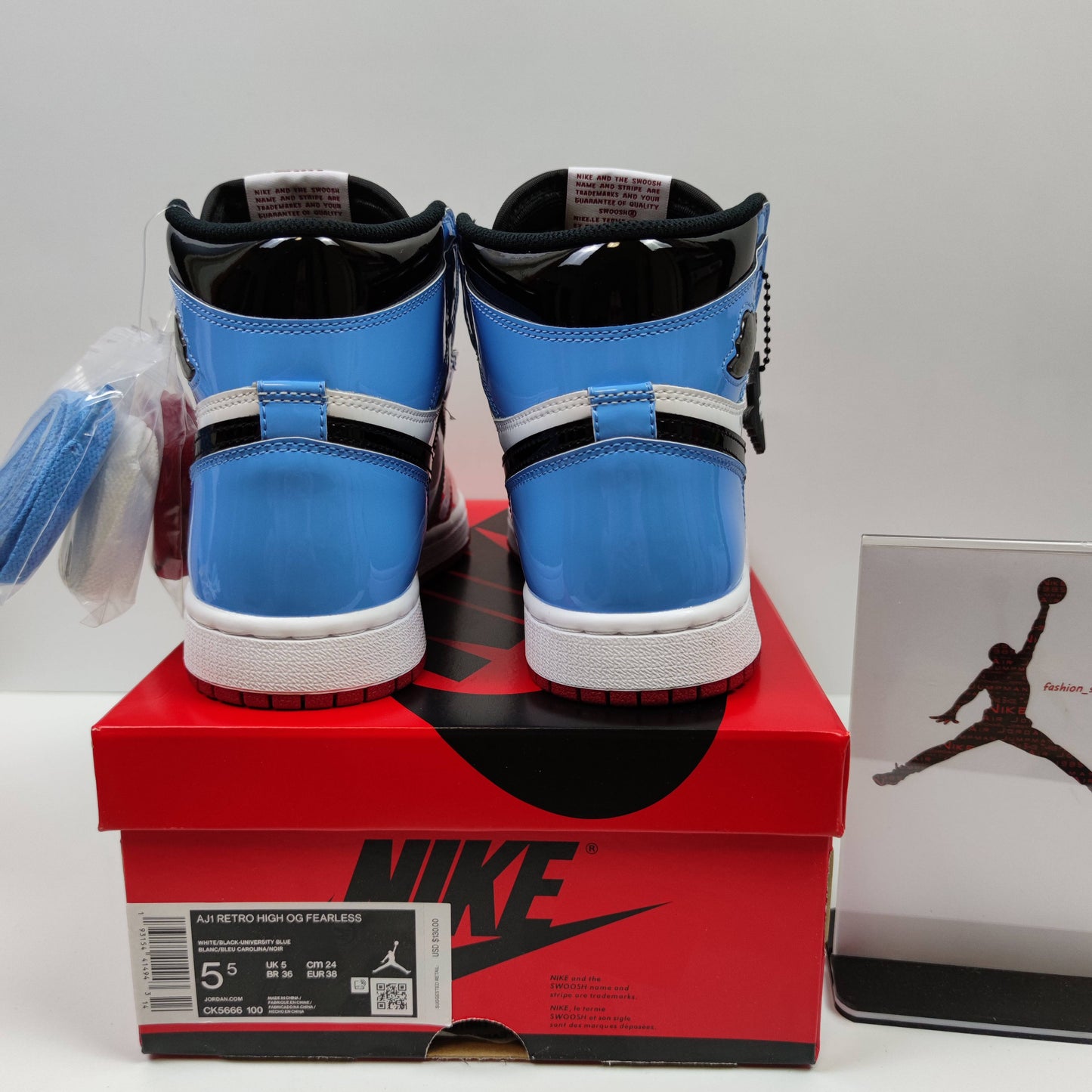 Air Jordan 1 Retro High OG Fearless UNC Chicago CK5666-100 - Fashion Sneaker1818