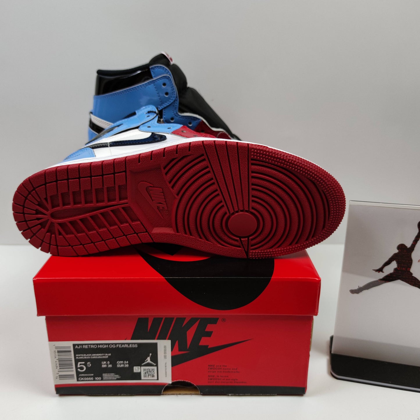 Air Jordan 1 Retro High OG Fearless UNC Chicago CK5666-100 - Fashion Sneaker1818