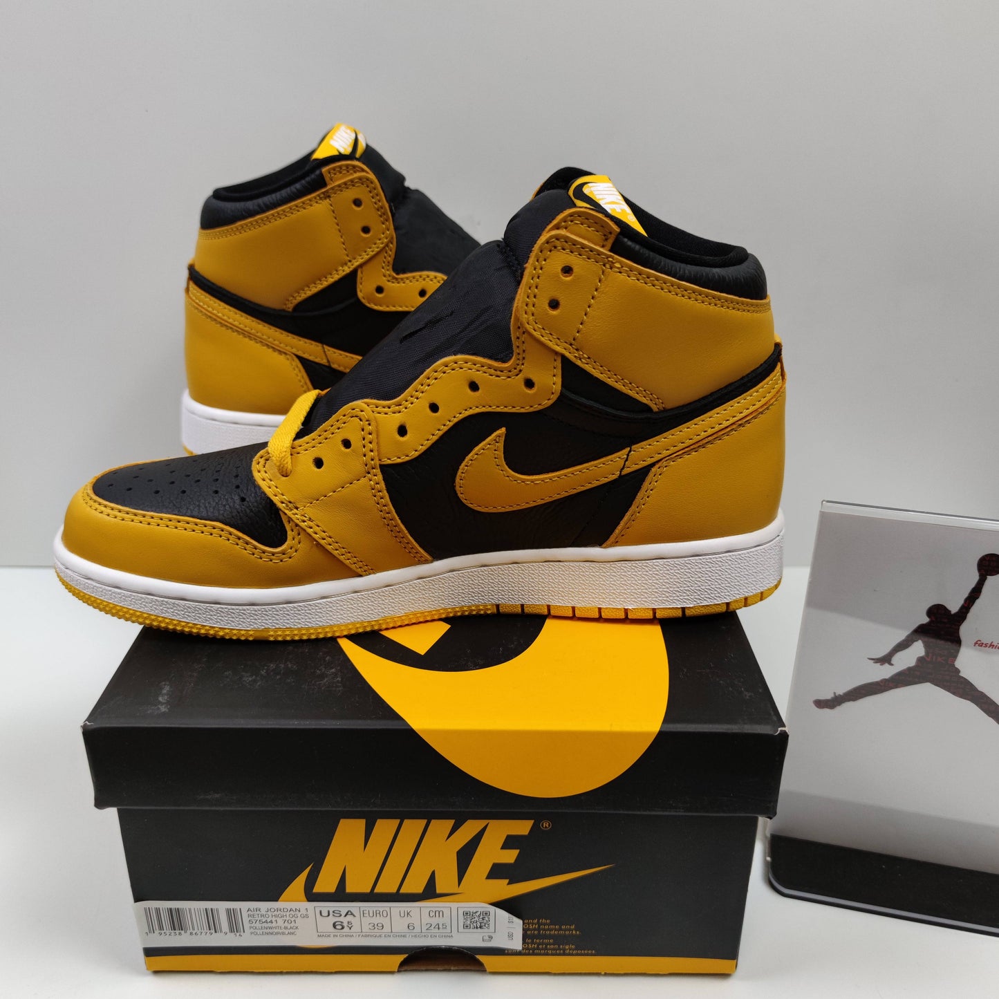 Air Jordan 1 Retro High OG "Pollen" (GS) 575441-701 - Fashion Sneaker1818