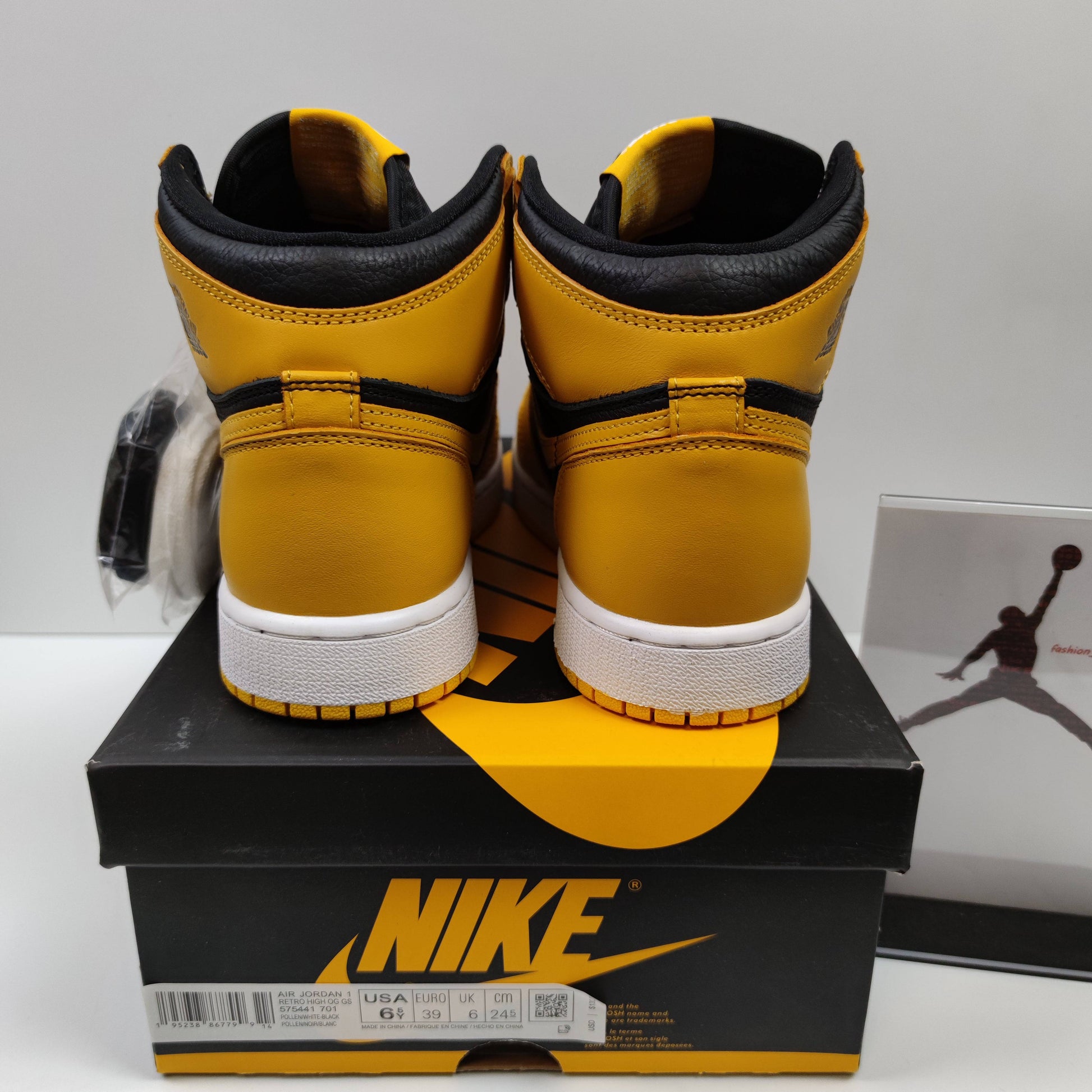 Air Jordan 1 Retro High OG "Pollen" (GS) 575441-701 - Fashion Sneaker1818