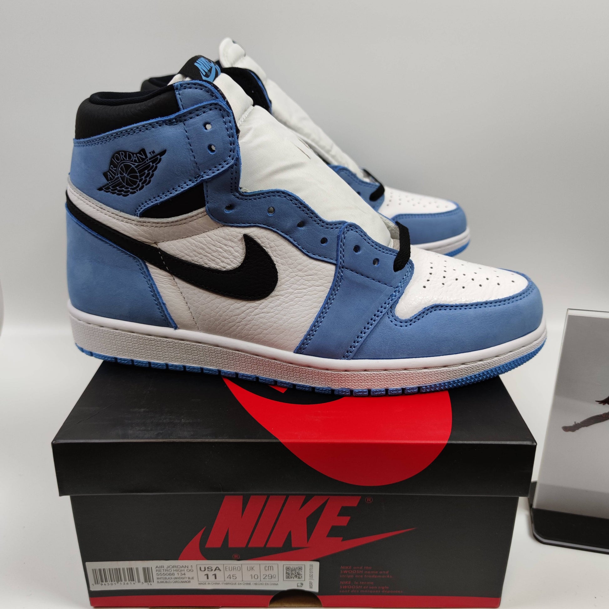 Air Jordan 1 Retro High OG "University Blue" 555088-134 - Fashion Sneaker1818