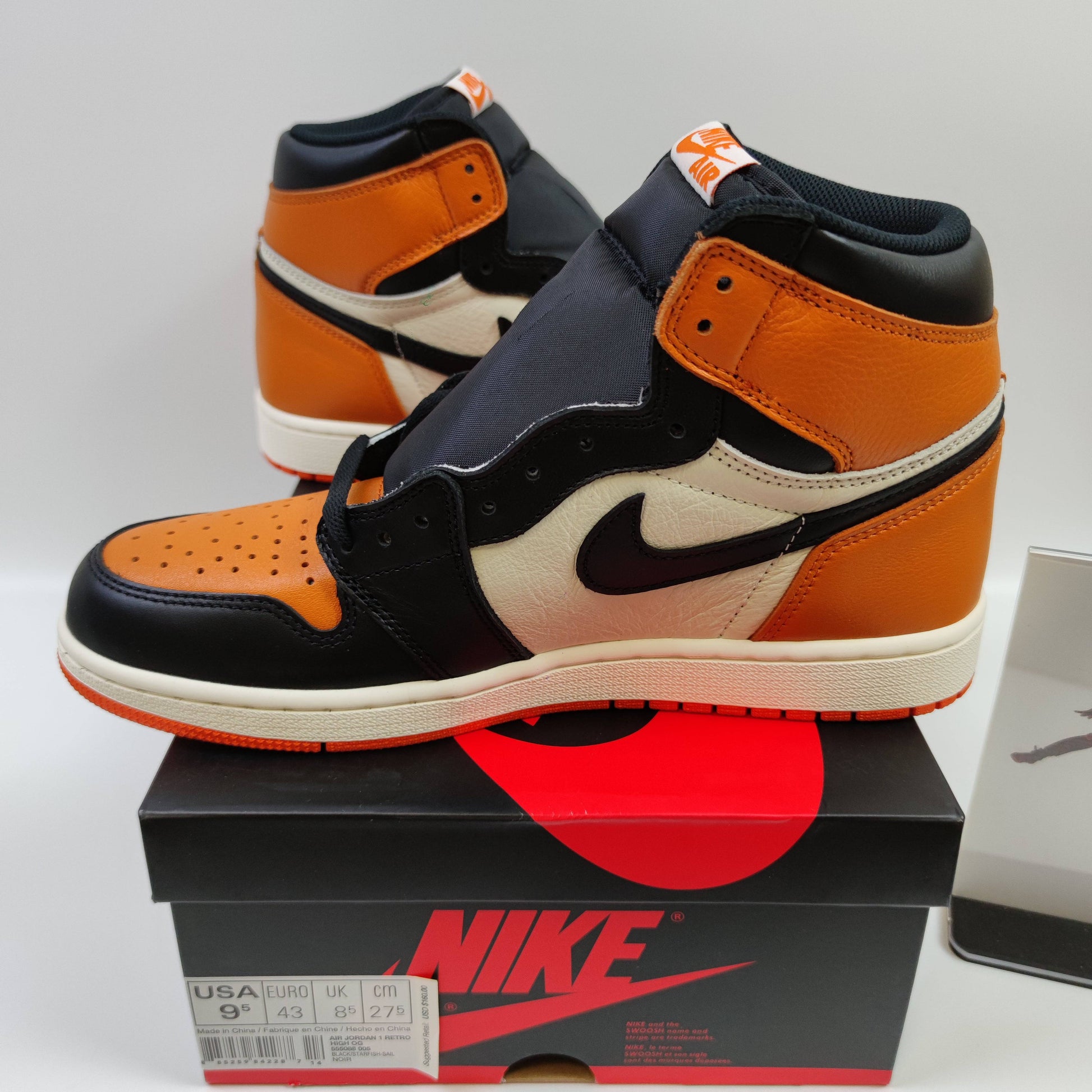 Air Jordan 1 Retro Shattered Backboard 555088-005 - Fashion Sneaker1818