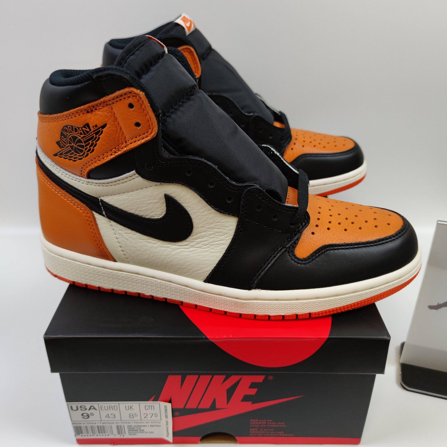 Air Jordan 1 Retro Shattered Backboard 555088-005 - Fashion Sneaker1818
