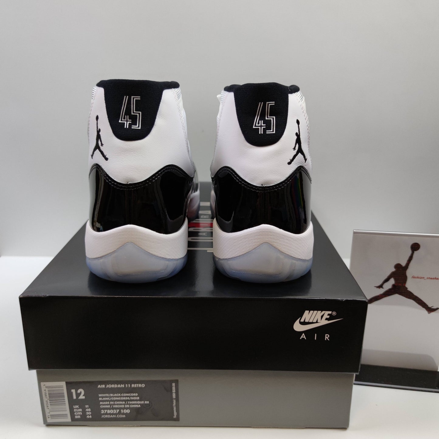 Air Jordan 11 Retro Concord 378037-100 - Fashion Sneaker1818