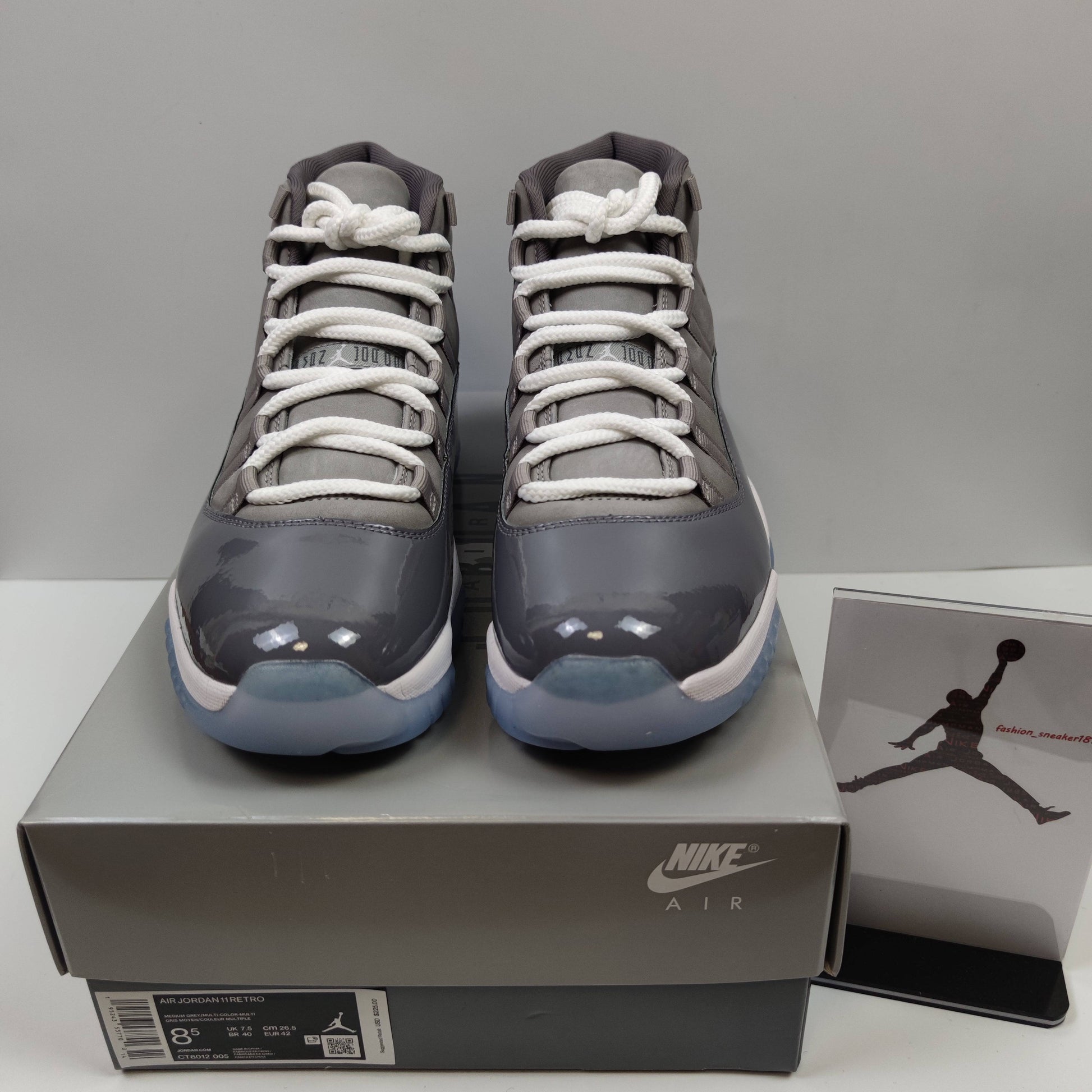 Air Jordan 11 Retro "Cool Grey" CT8012-005 - Fashion Sneaker1818