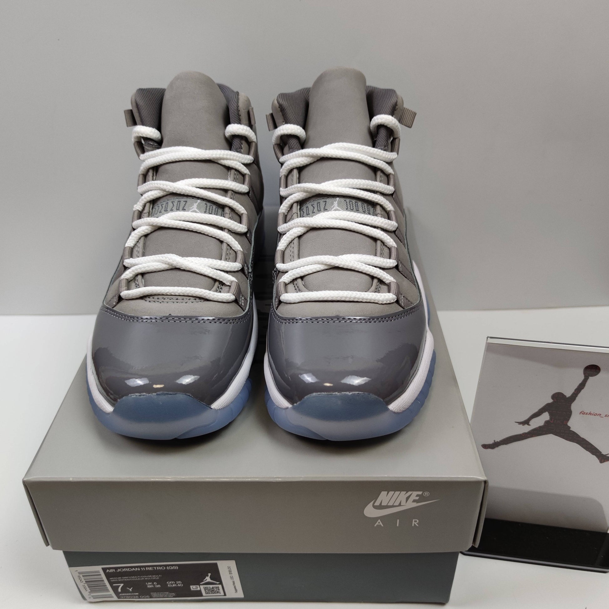 Air Jordan 11 Retro (GS) "Cool Grey" 378038-005 - Fashion Sneaker1818
