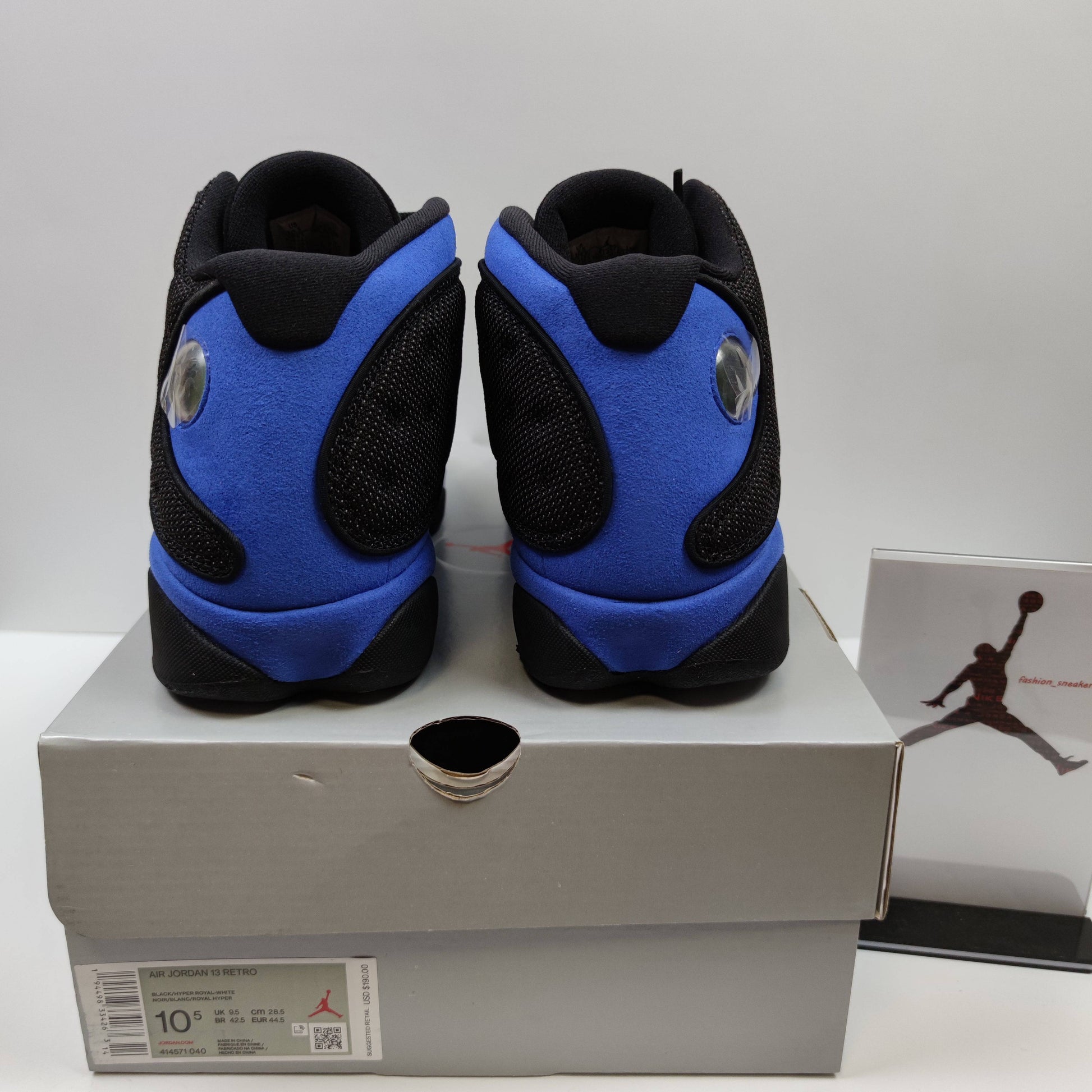 Air Jordan 13 Retro "Black Royal" 414571-040 - Fashion Sneaker1818