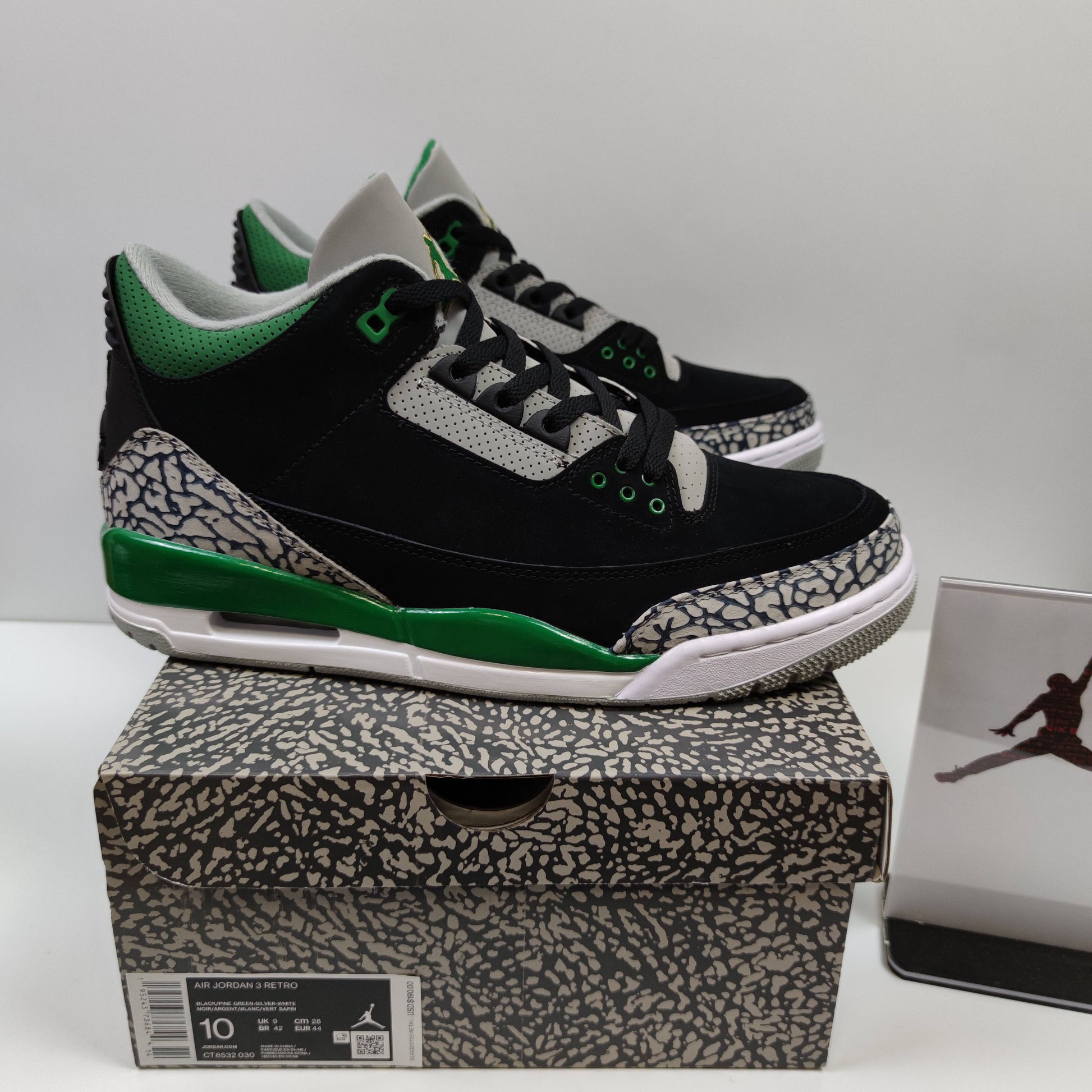 Air Jordan 3 Retro "Pine Green" CT8532-030 - Fashion Sneaker1818