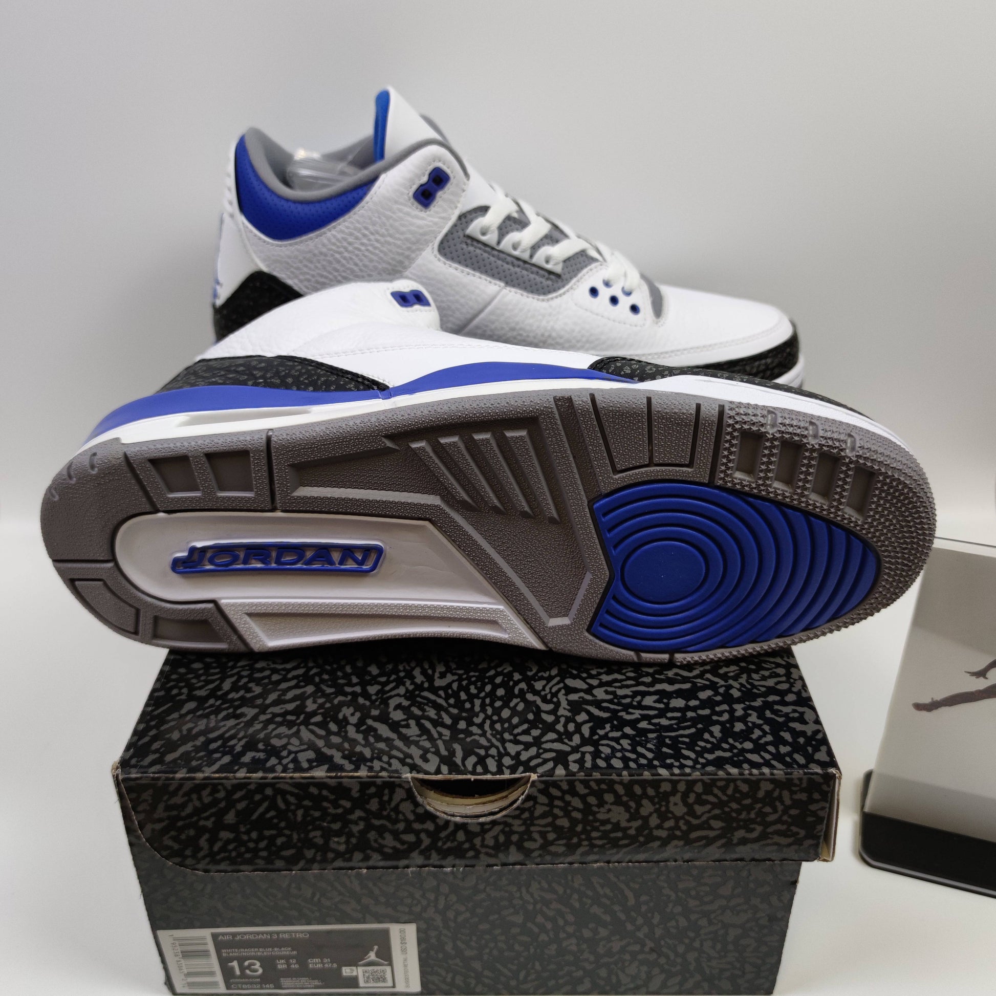 Air Jordan 3 Retro "Racer Blue" CT8532-145 - Fashion Sneaker1818