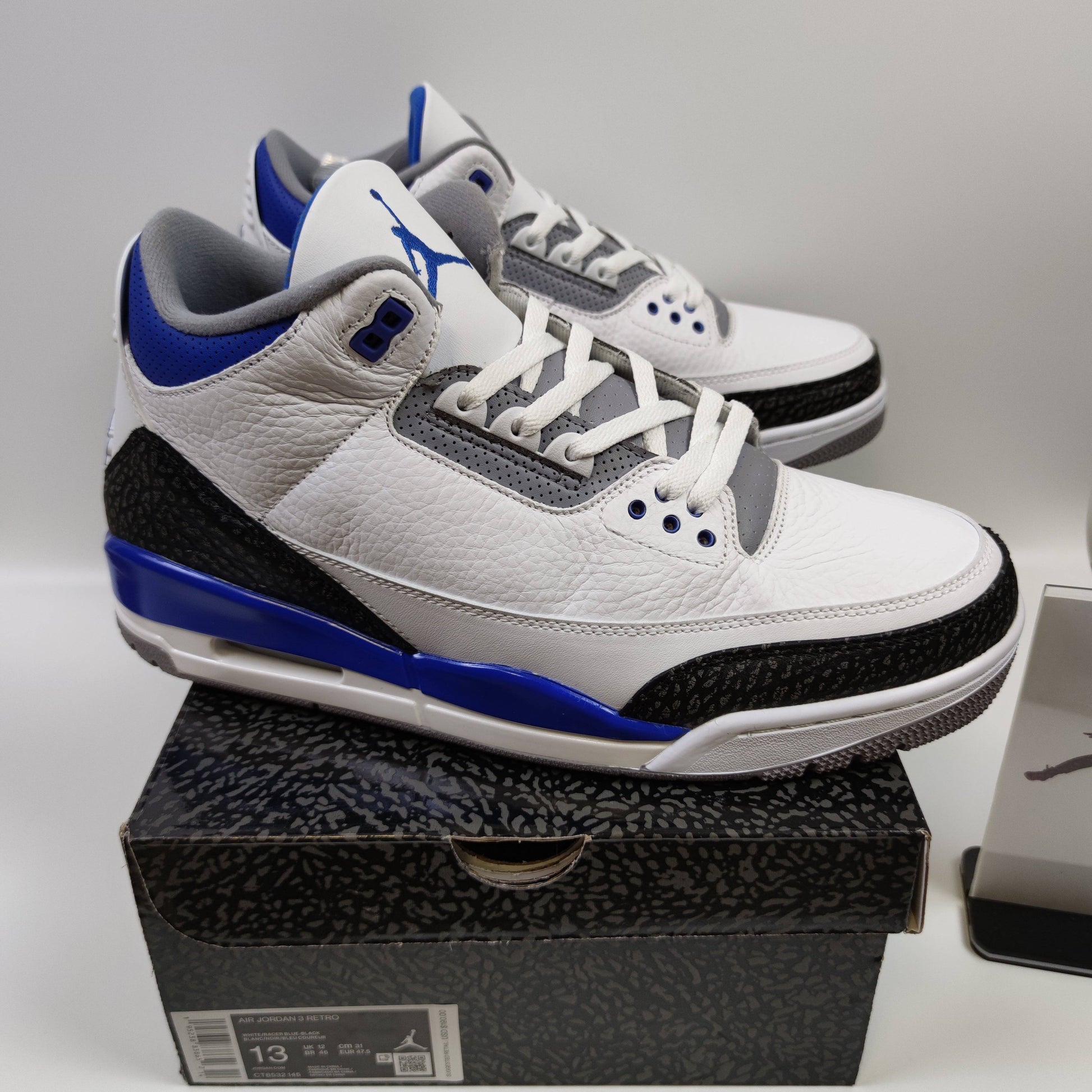 Air Jordan 3 Retro "Racer Blue" CT8532-145 - Fashion Sneaker1818