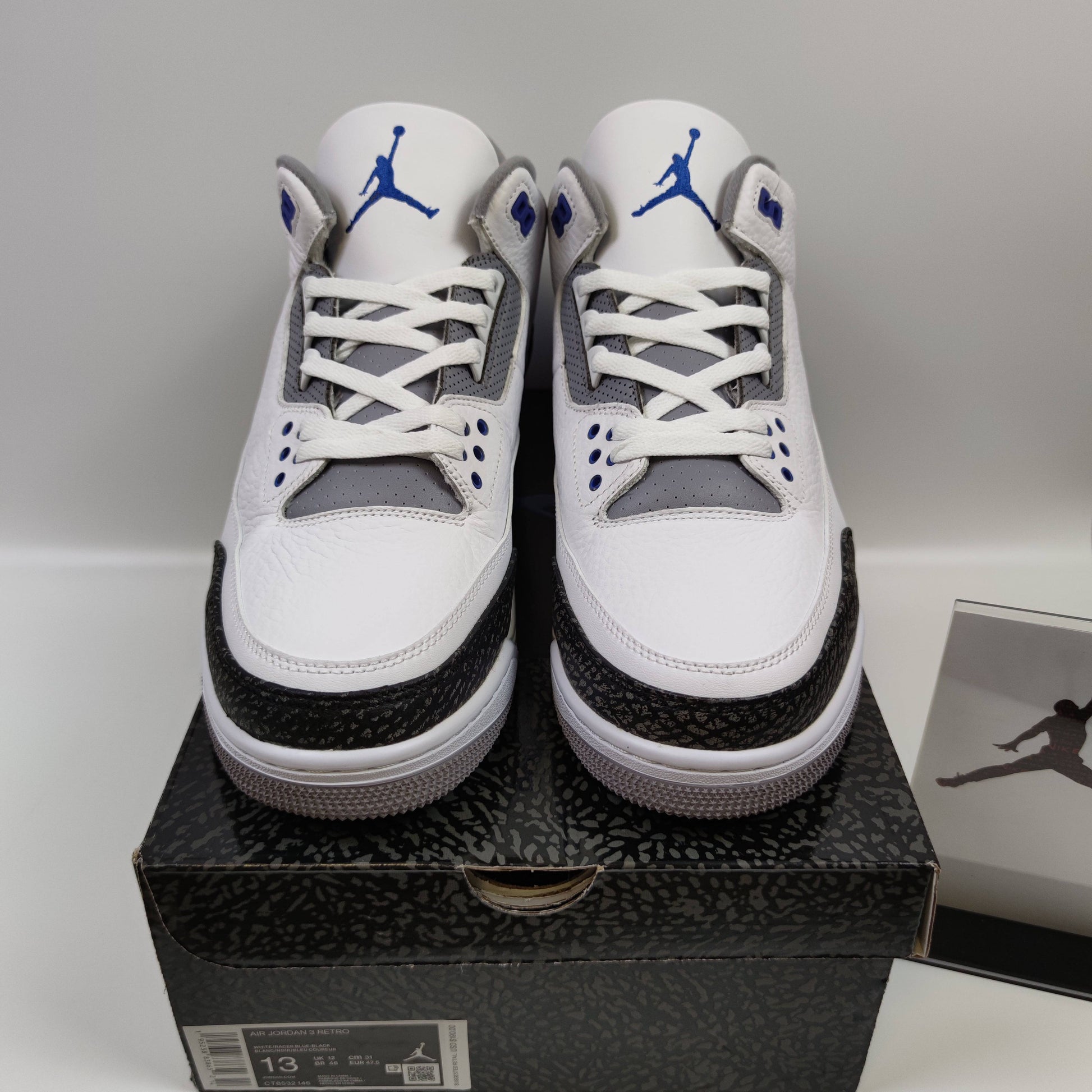 Air Jordan 3 Retro "Racer Blue" CT8532-145 - Fashion Sneaker1818