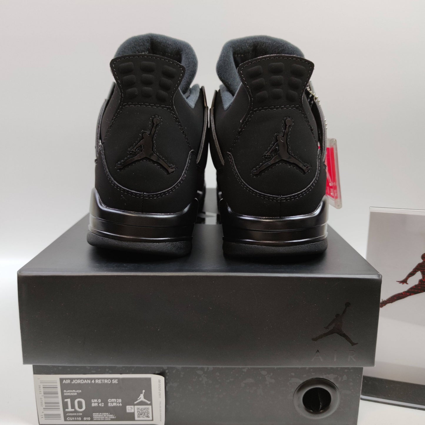 Air Jordan 4 "Black Cat" CU1110-010 - Fashion Sneaker1818
