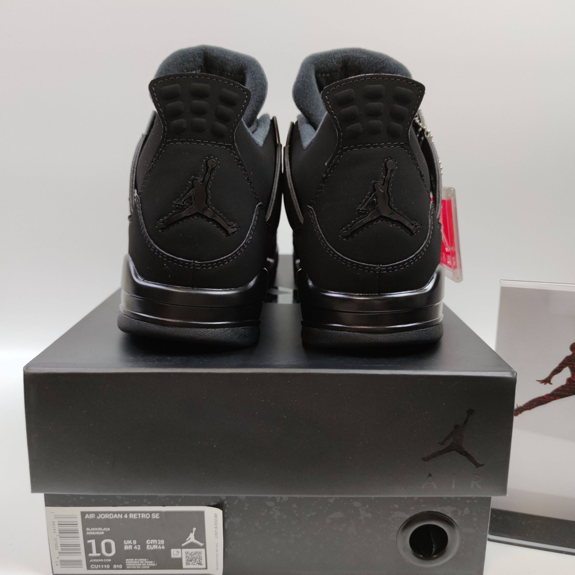 Air Jordan 4 "Black Cat" CU1110-010 - Fashion Sneaker1818