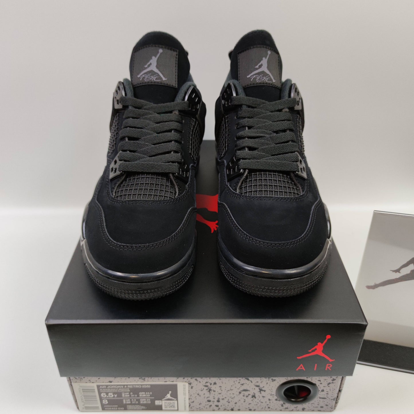 Air Jordan 4 "Black Cat" (GS) 408452-010 - Fashion Sneaker1818