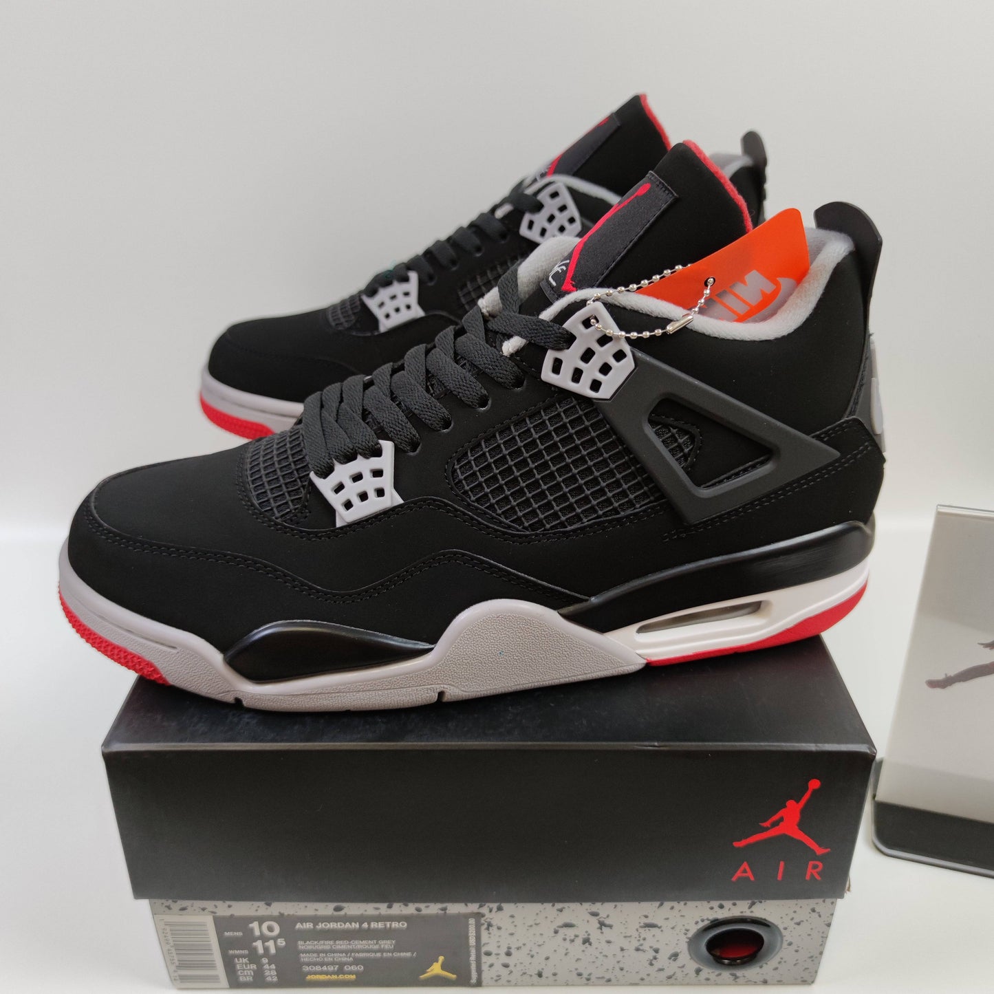 Air Jordan 4 Retro Bred 308497-060 - Fashion Sneaker1818