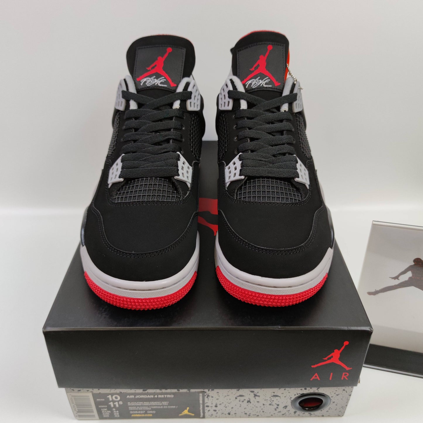 Air Jordan 4 Retro Bred 308497-060 - Fashion Sneaker1818