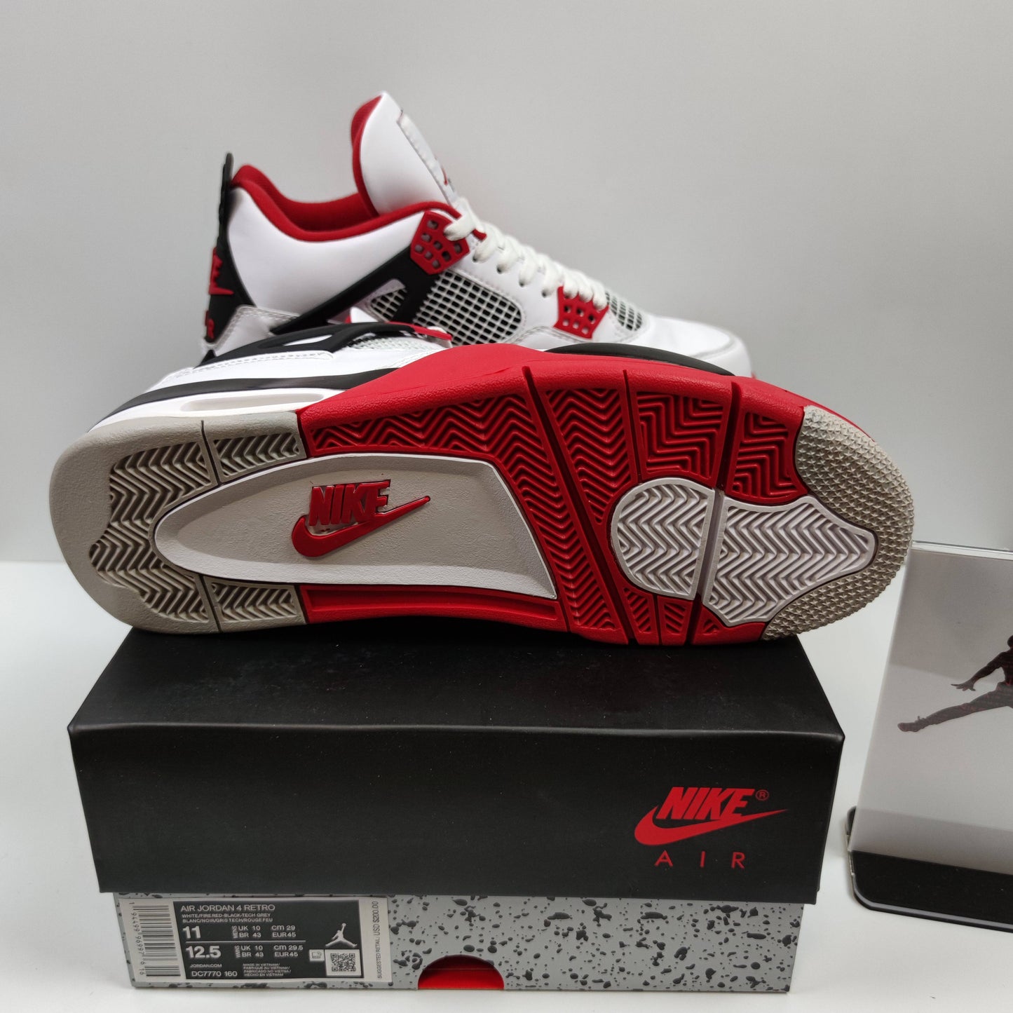 Air Jordan 4 Retro "Fire Red" DC7770-160 - Fashion Sneaker1818