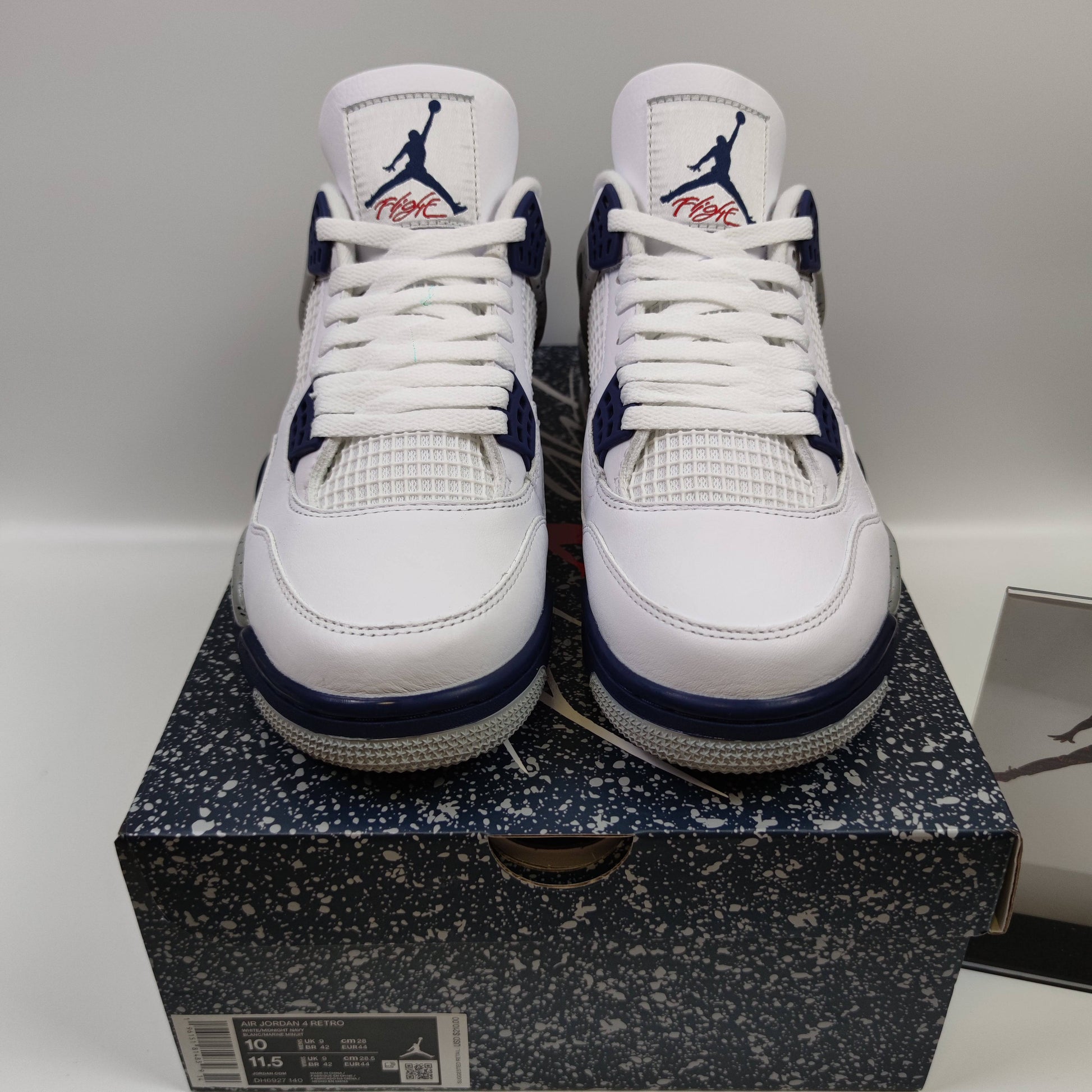 Air Jordan 4 Retro "Midnight Navy" DH6927-140 - Fashion Sneaker1818