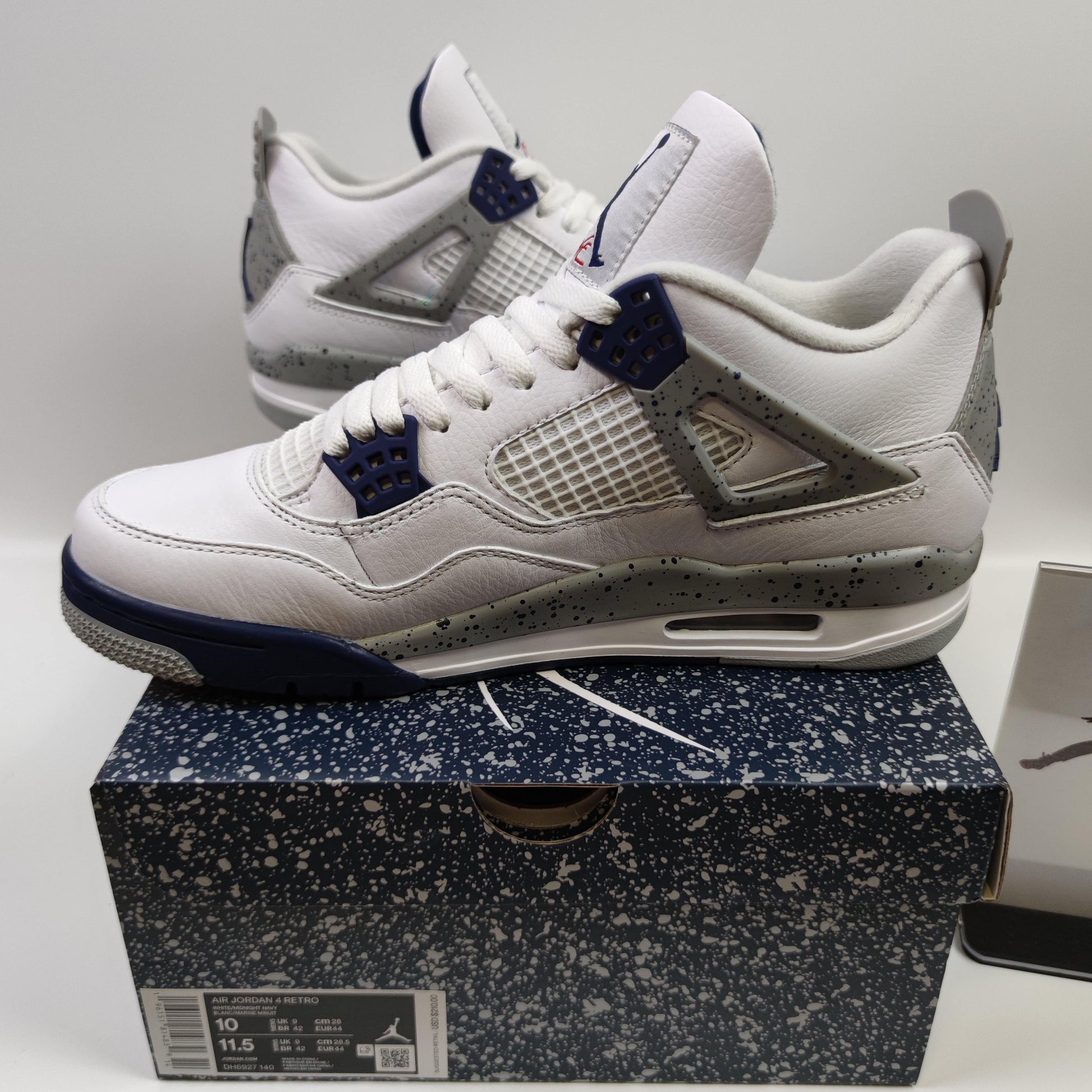 Air Jordan 4 Retro "Midnight Navy" DH6927-140 - Fashion Sneaker1818